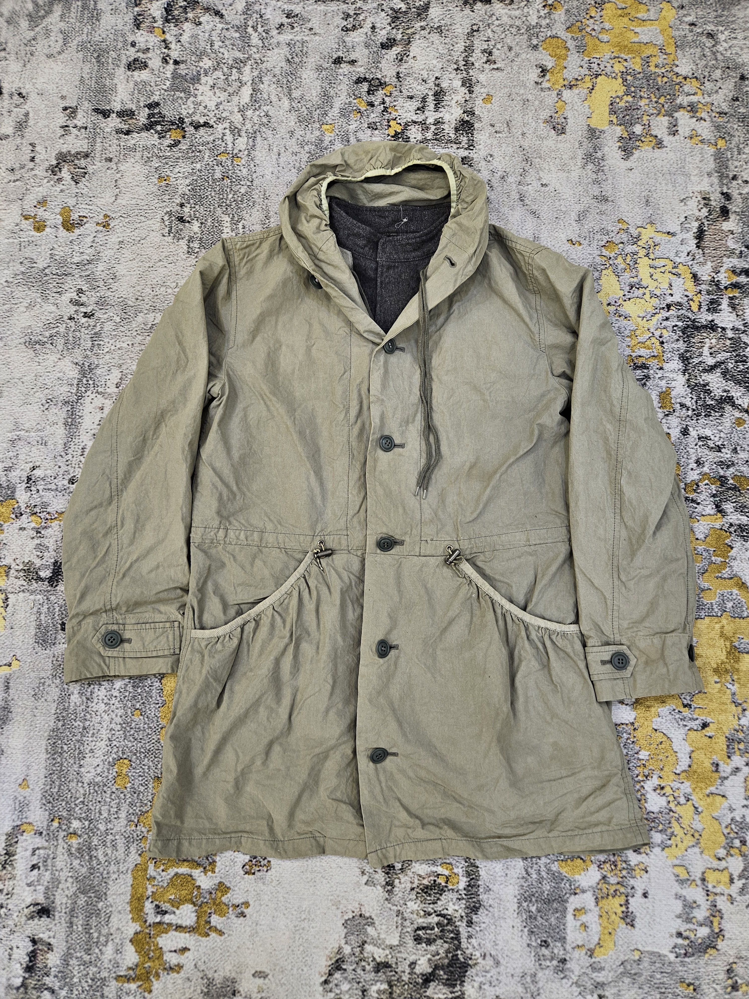 Issey Miyake RARE VINTAGE Issey Miyake 2-in-1 Layered Parka Jacket Size US M / EU 48-50 / 2 - 1 Thumbnail