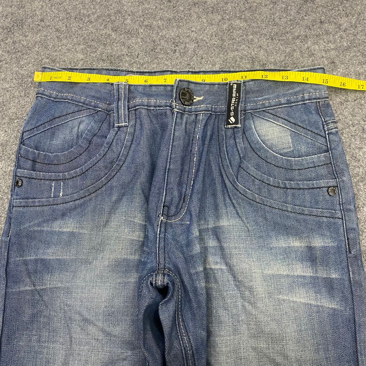 G-Star 💥Best Offer💥Vintage G Star Raws Distressed Denim Size US 30 / EU 46 - 4 Thumbnail