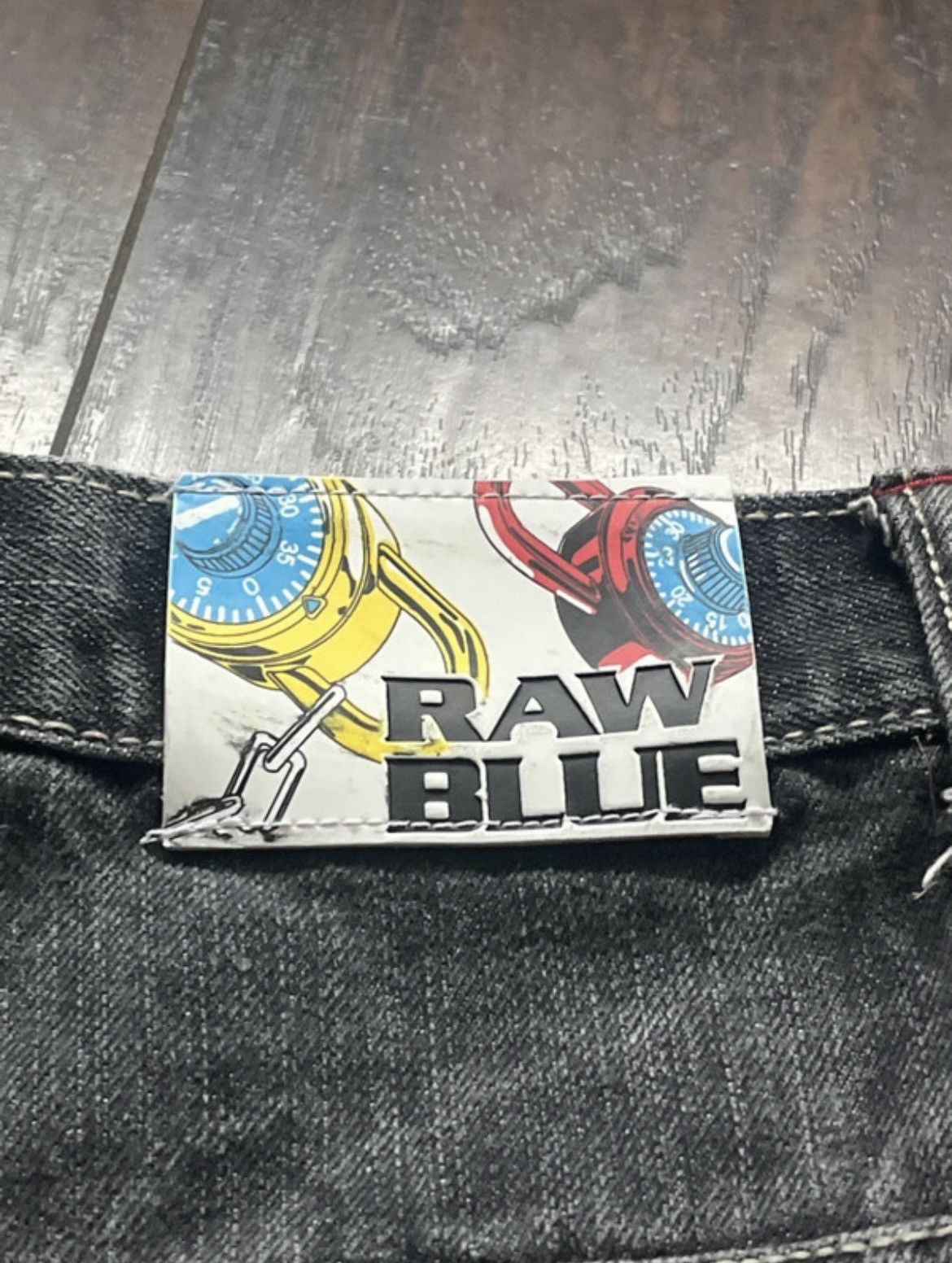 Affliction vtg raw blue jnco jort jorts skate Size US 34 / EU 50 - 5 Thumbnail