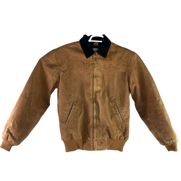 Carhartt Carhartt Bomber Jacket Sanfe Fe Brown Full Zip | Grailed