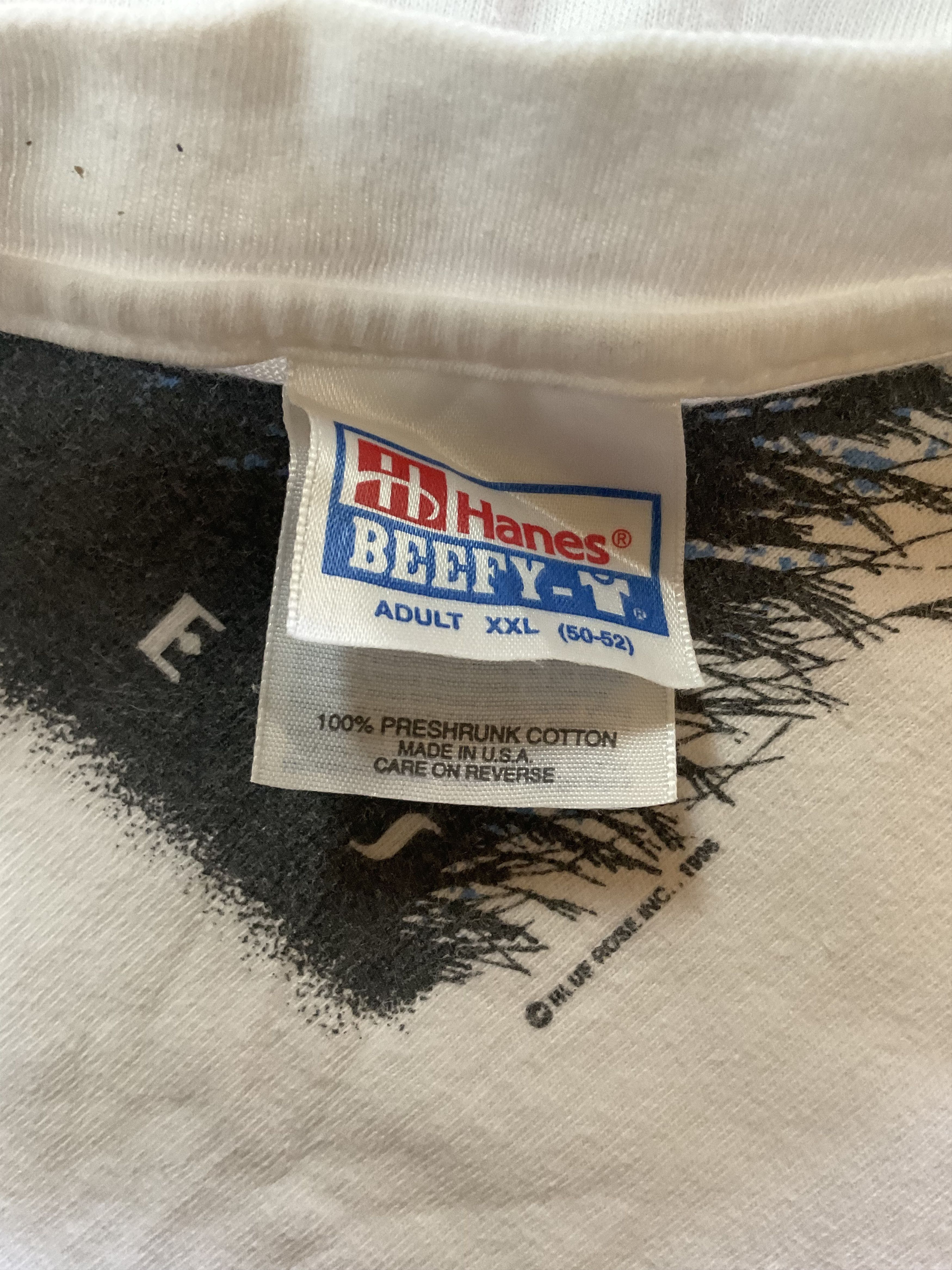 Band Tees Vintage 90s Garth Brooks Fresh Horses World Tour Tshirt Size US XXL / EU 58 / 5 - 6 Thumbnail