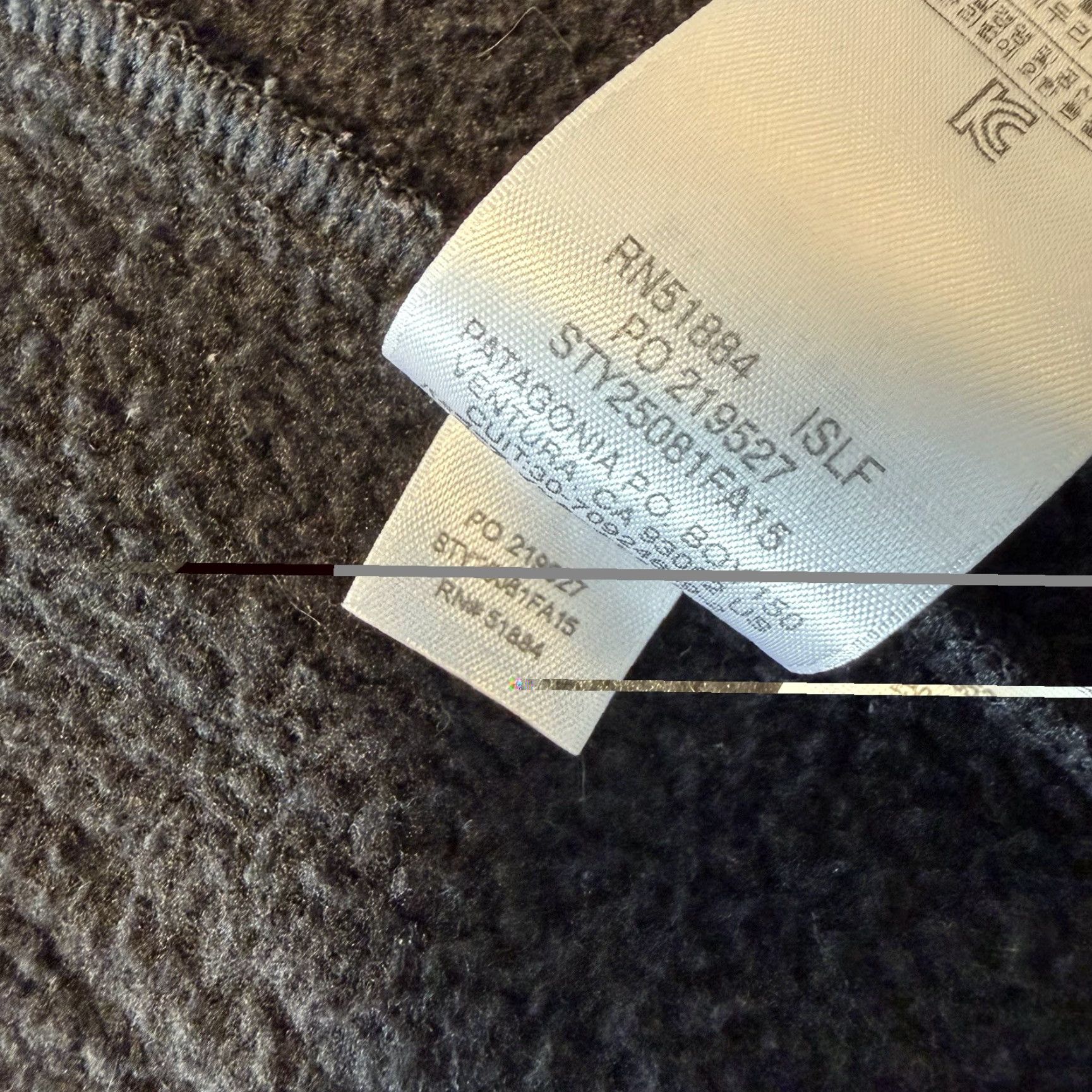 Patagonia Patagonia Womens Medium Black Gray Toggle Hooded Duffle Fleece Jacket Icelandic Parka Described as Great Condition Size M / US 6-8 / IT 42-44 - 7 Thumbnail
