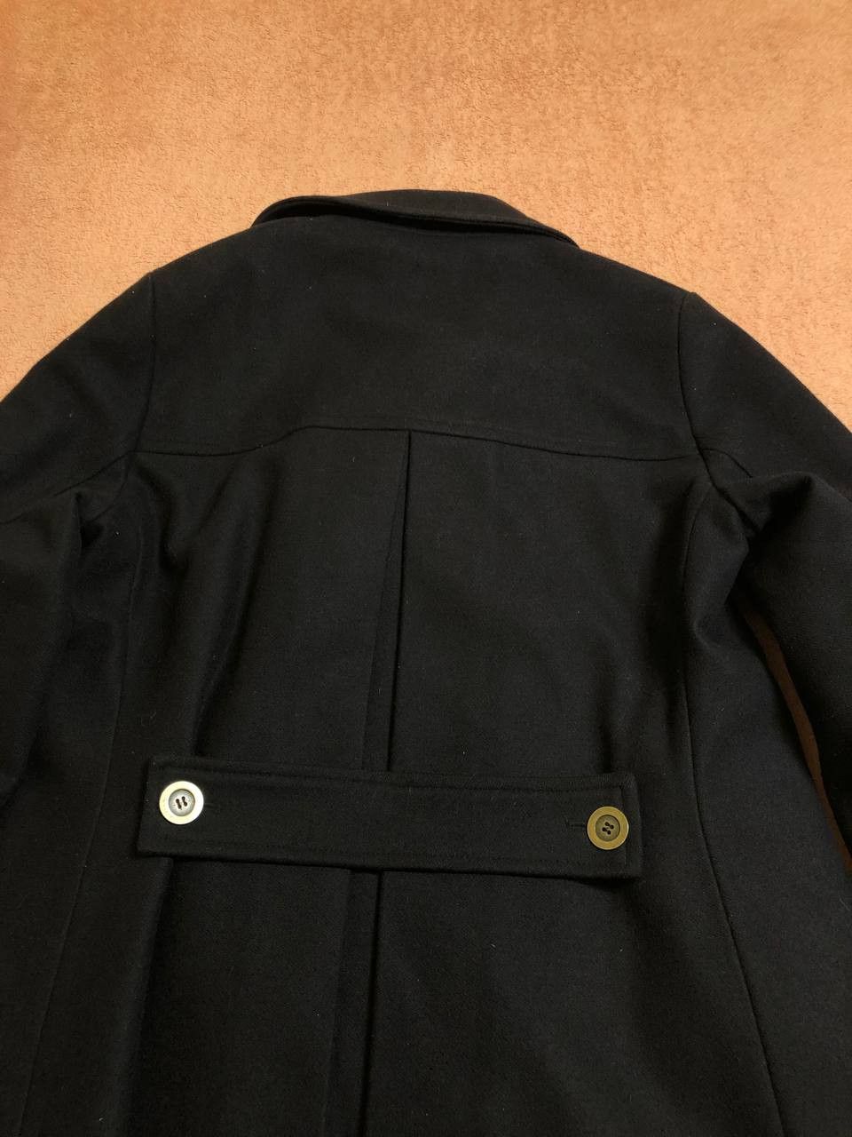 Burberry Thomas Burberrys Coat Navy Wool Double Breasted Size US XL / EU 56 / 4 - 7 Thumbnail