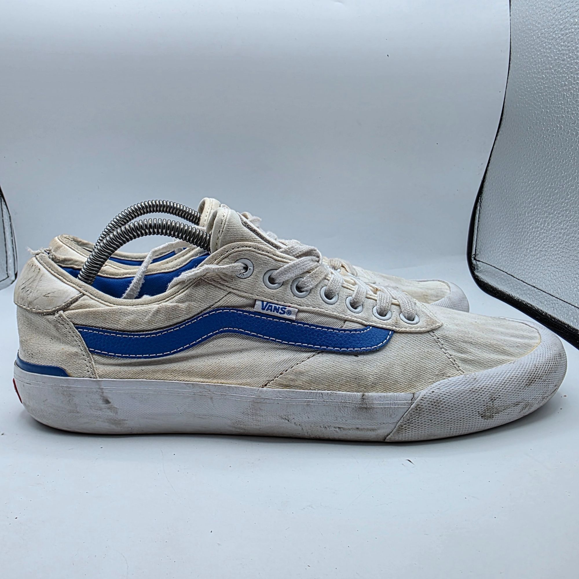 Vans Vans Chima Pro 2 Center Court Classic Mens 12 White Blue Ath Size US 12 / EU 45 - 13 Thumbnail
