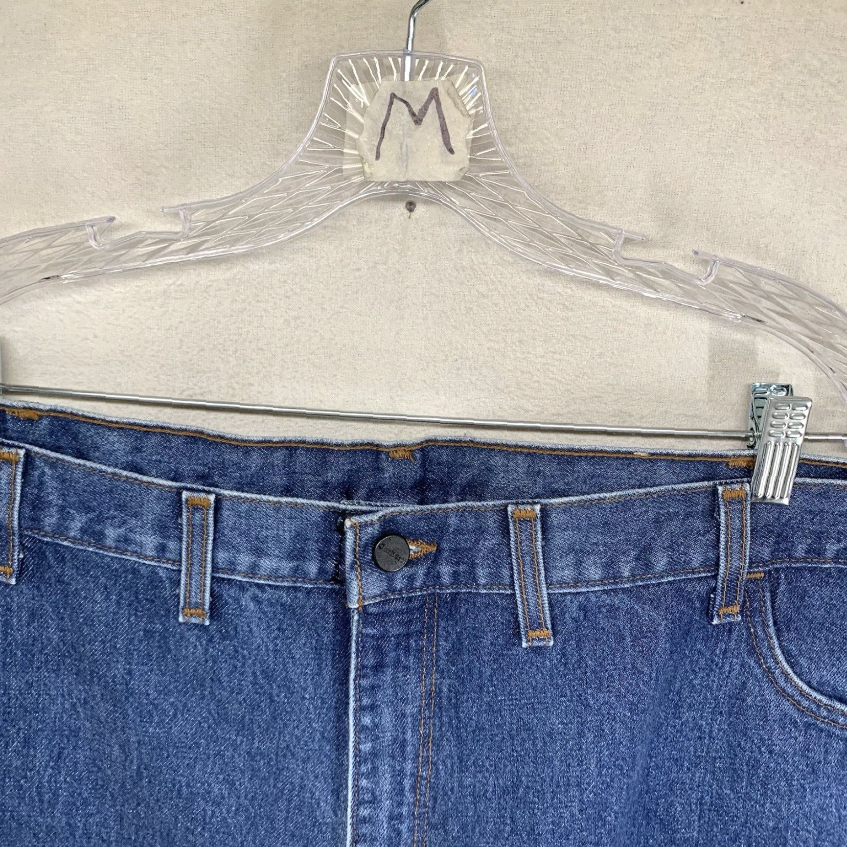 Carhartt Carhartt Flame-Resistant Jeans Wide Leg Straight Fit Blue Mens 48W 30L Denim HRC 3 Size US 32 / EU 48 - 5 Thumbnail