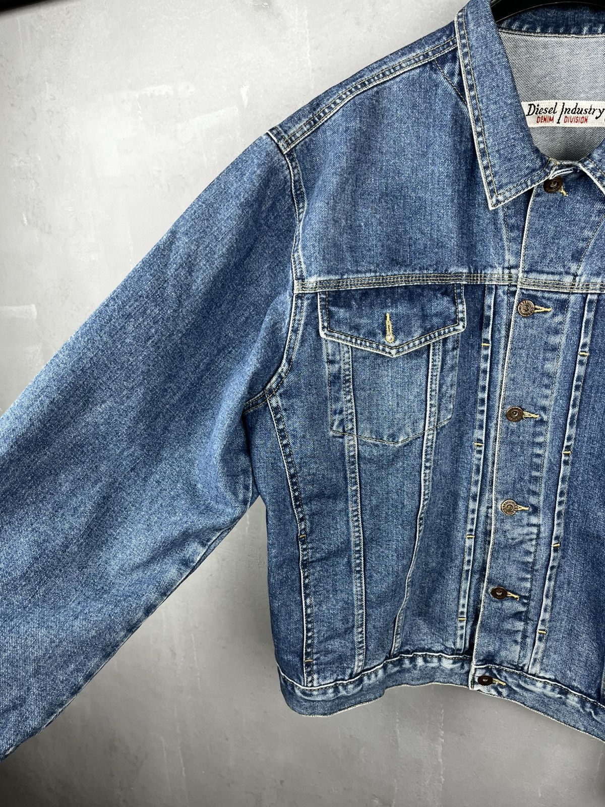 Diesel × Vintage Diesel denim jacket vintage 90s hype Size US L / EU 52-54 / 3 - 12 Thumbnail