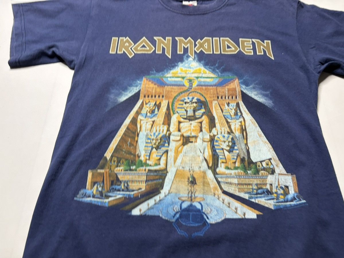 Vintage Vintage Iron Maiden 2008 toour t Shirts Size US S / EU 44-46 / 1 - 4 Thumbnail