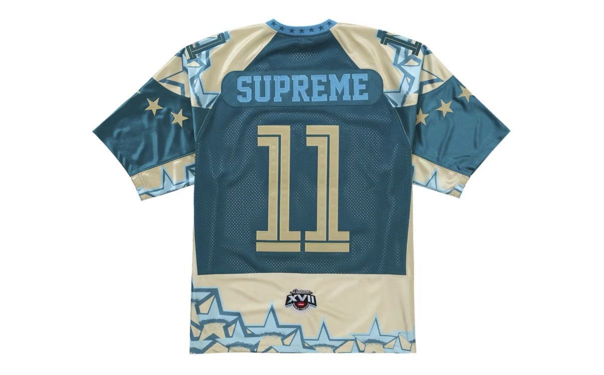 Supreme Supreme Stars Football Jersey (SS25) Gold Size Large Size US L / EU 52-54 / 3 - 5 Thumbnail