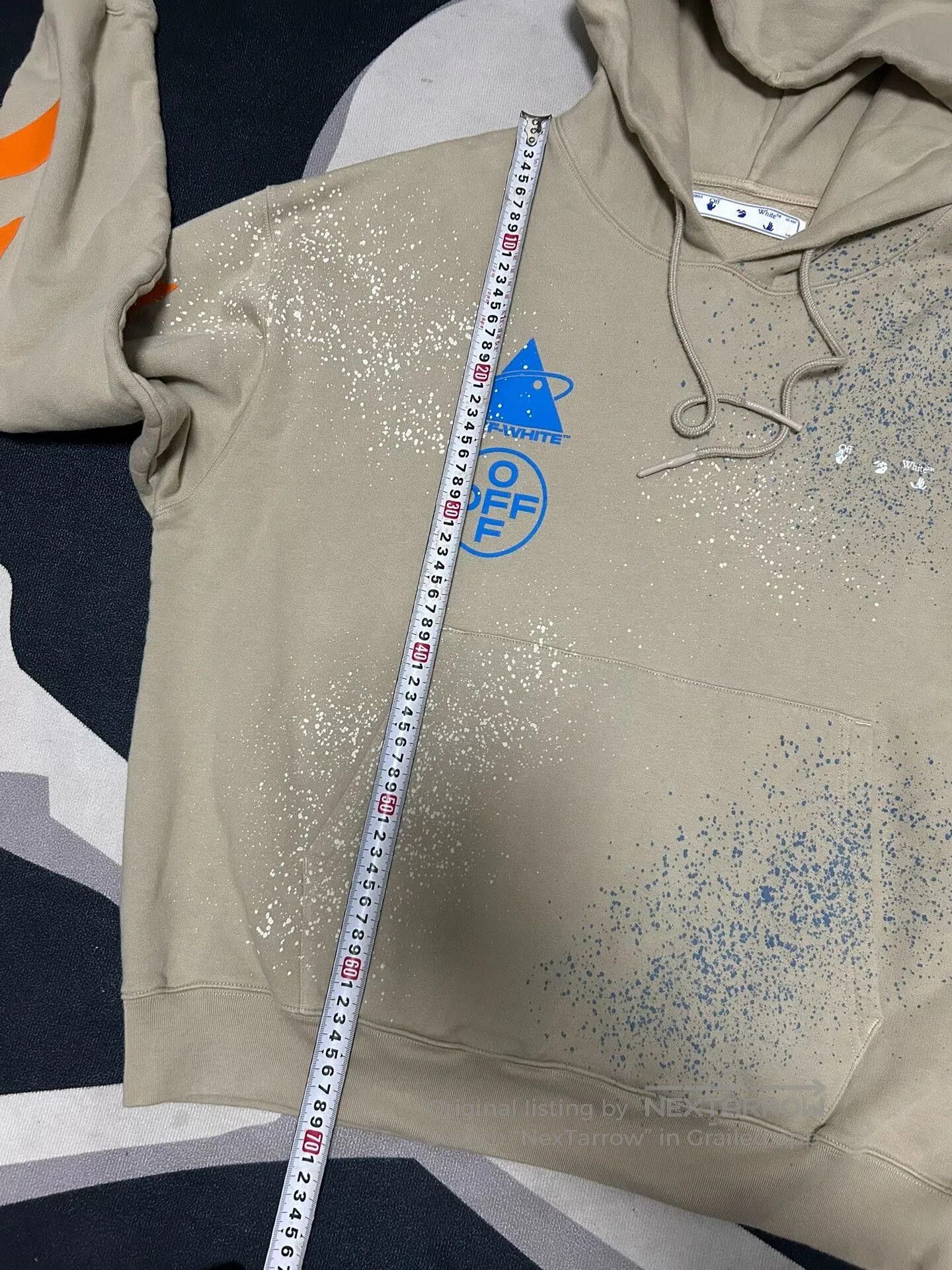 Off-White Off-White Beige Crewneck Sweatshirt. Size US XL / EU 56 / 4 - 5 Thumbnail