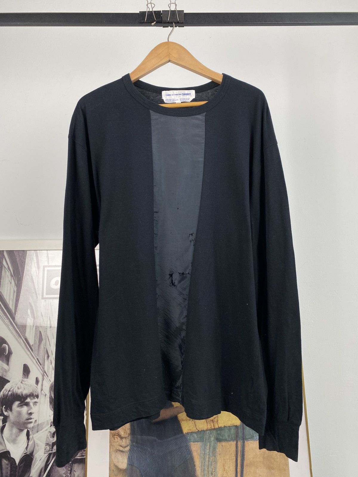 Comme des Garcons Vintage 1992 Comme des Garcons Shirt Inlay Shirt Size US L / EU 52-54 / 3 - 1 Thumbnail