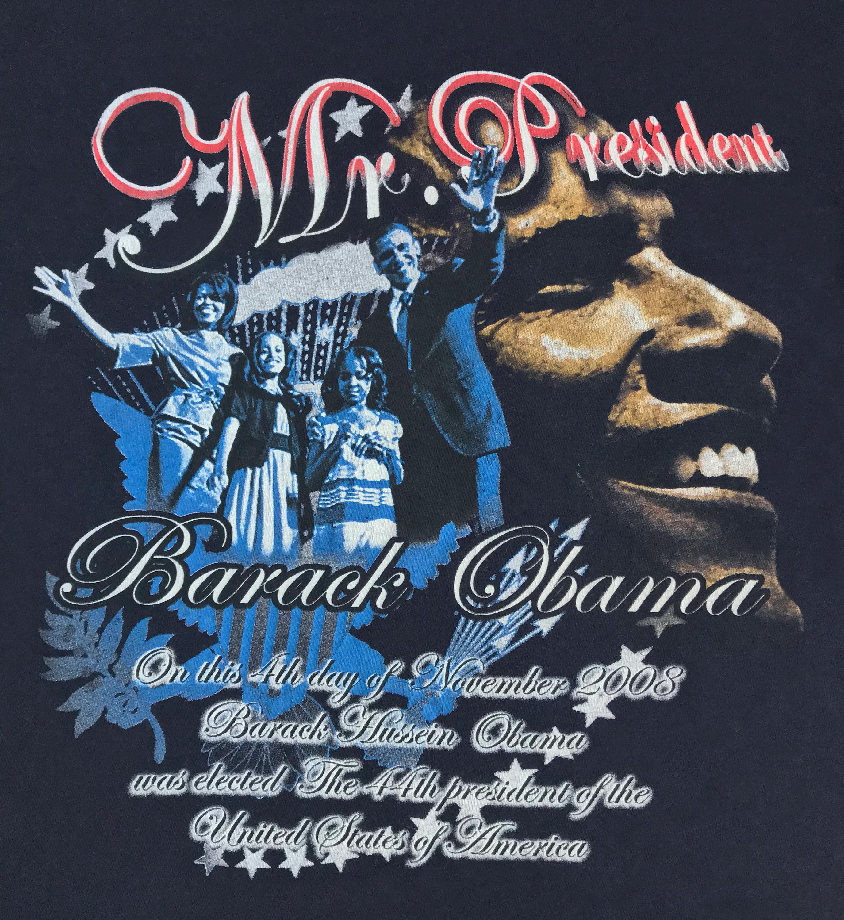 Other Vintage 2008 OBAMA t shirt Tee Promo USA 44th President Size US S / EU 44-46 / 1 - 4 Thumbnail