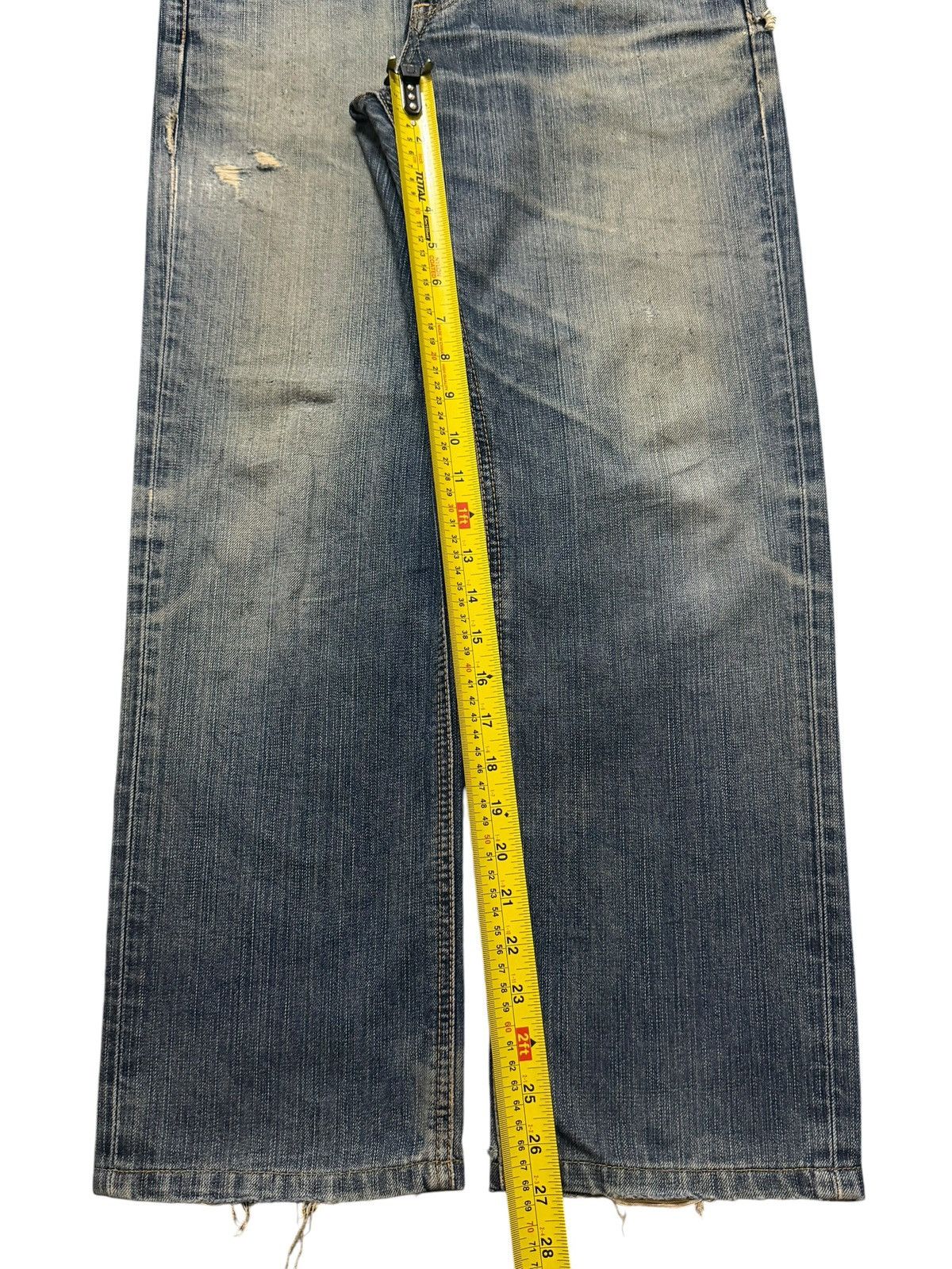 Vintage 90s Japan Edwin 503 Faded Wash Regular Straight Fits