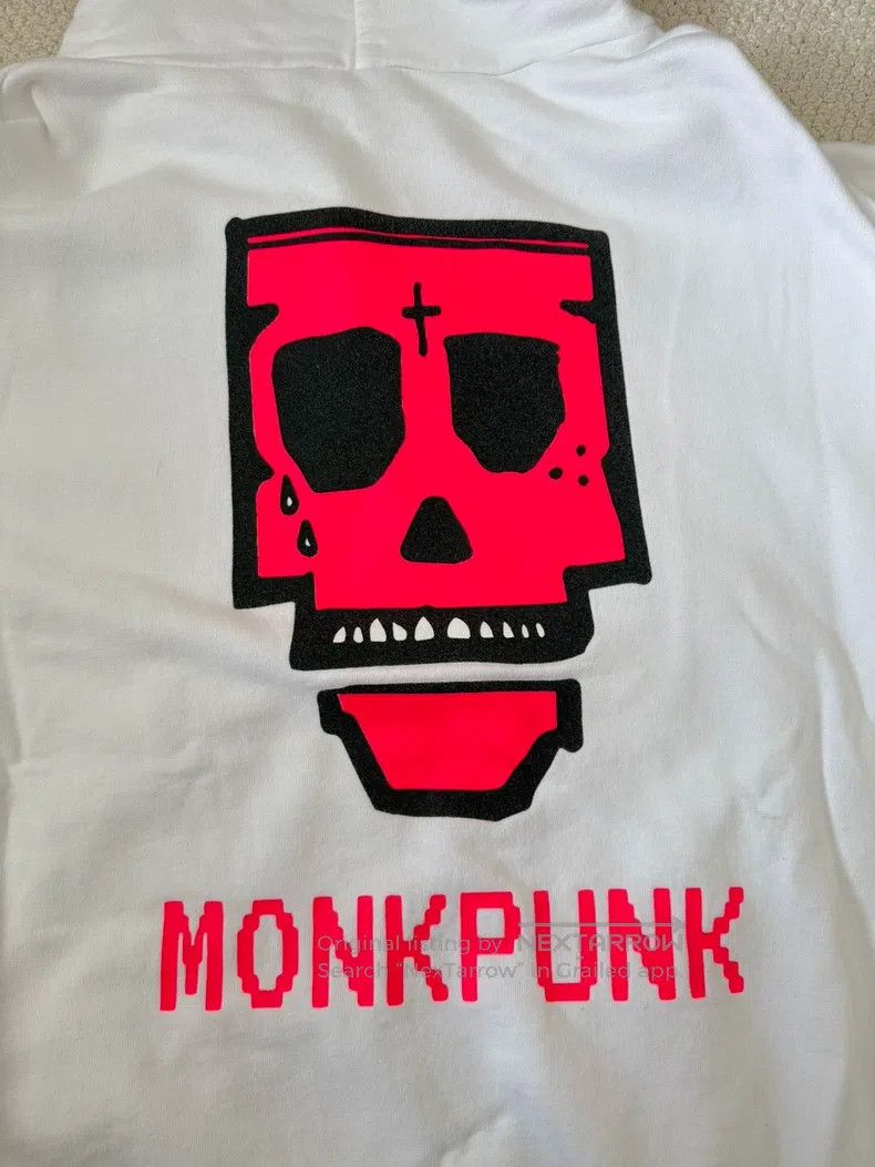 Chrome Hearts Chrome Hearts Size L Monkpunk pink graffiti joint hooded sw Size US L / EU 52-54 / 3 - 4 Thumbnail