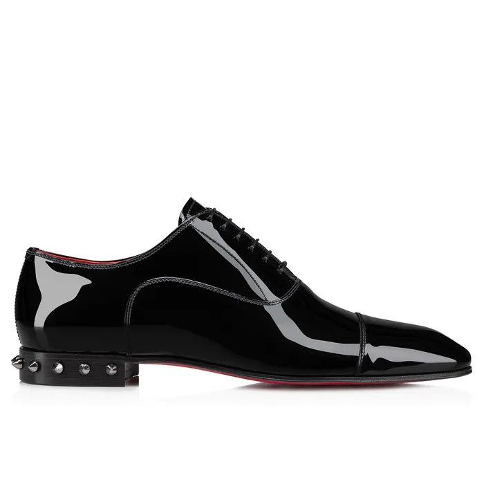 Christian Louboutin o1bcso1str1024 So Greggo Flat in Black Size US 10 / EU 43 - 1 Thumbnail