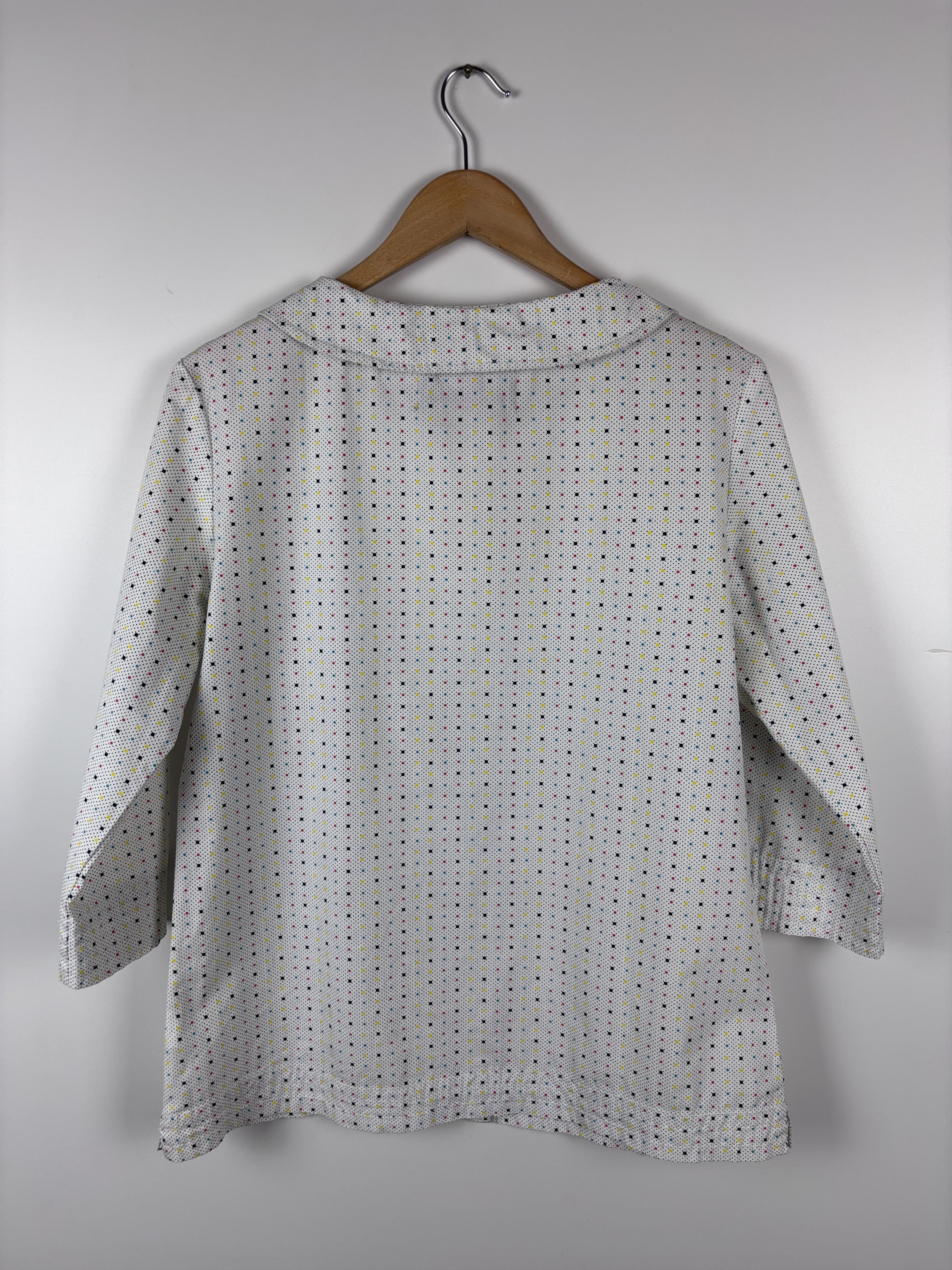 Saint James Saint James Button Up 3/4 Sleeve Shirt Polka Dot US 8 (S) Size M / US 6-8 / IT 42-44 - 5 Thumbnail