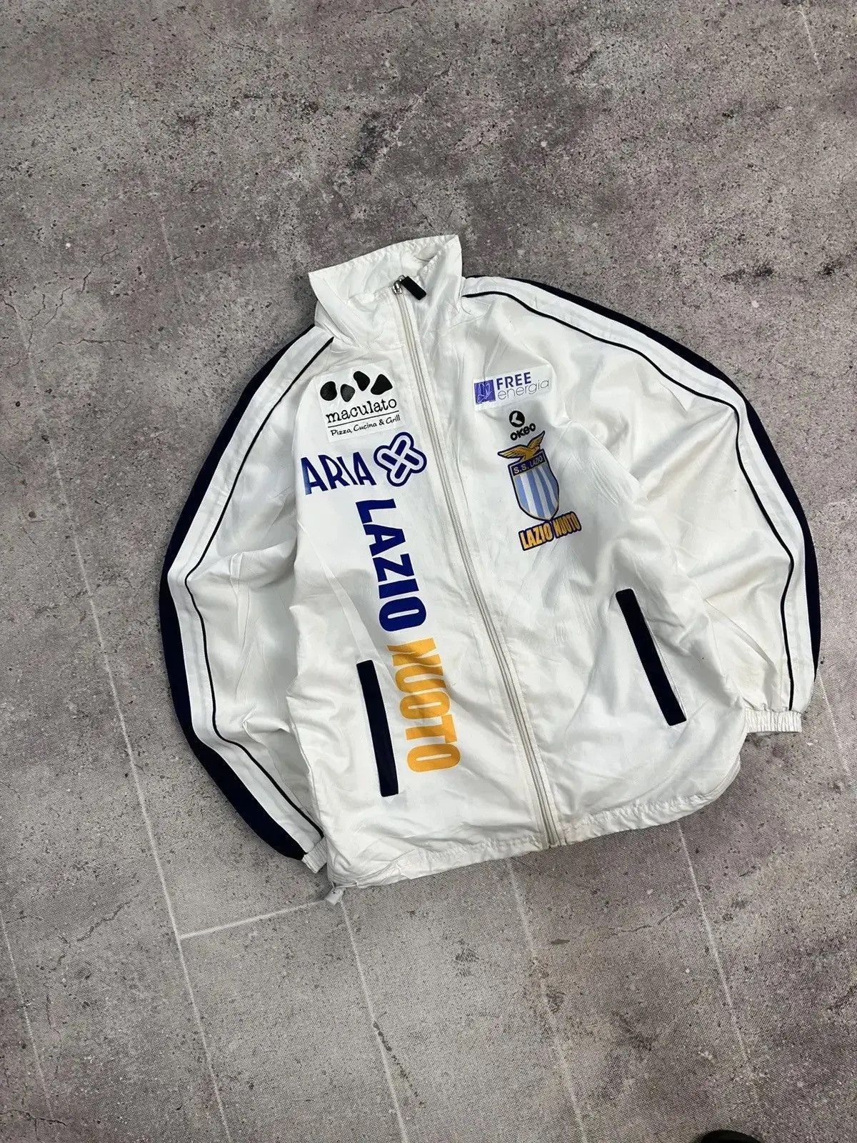 Japanese Brand × Vintage SALE💣💣Nike Lazio vintage zip hoodie football Soccer Jersey Size US S / EU 44-46 / 1 - 17 Thumbnail