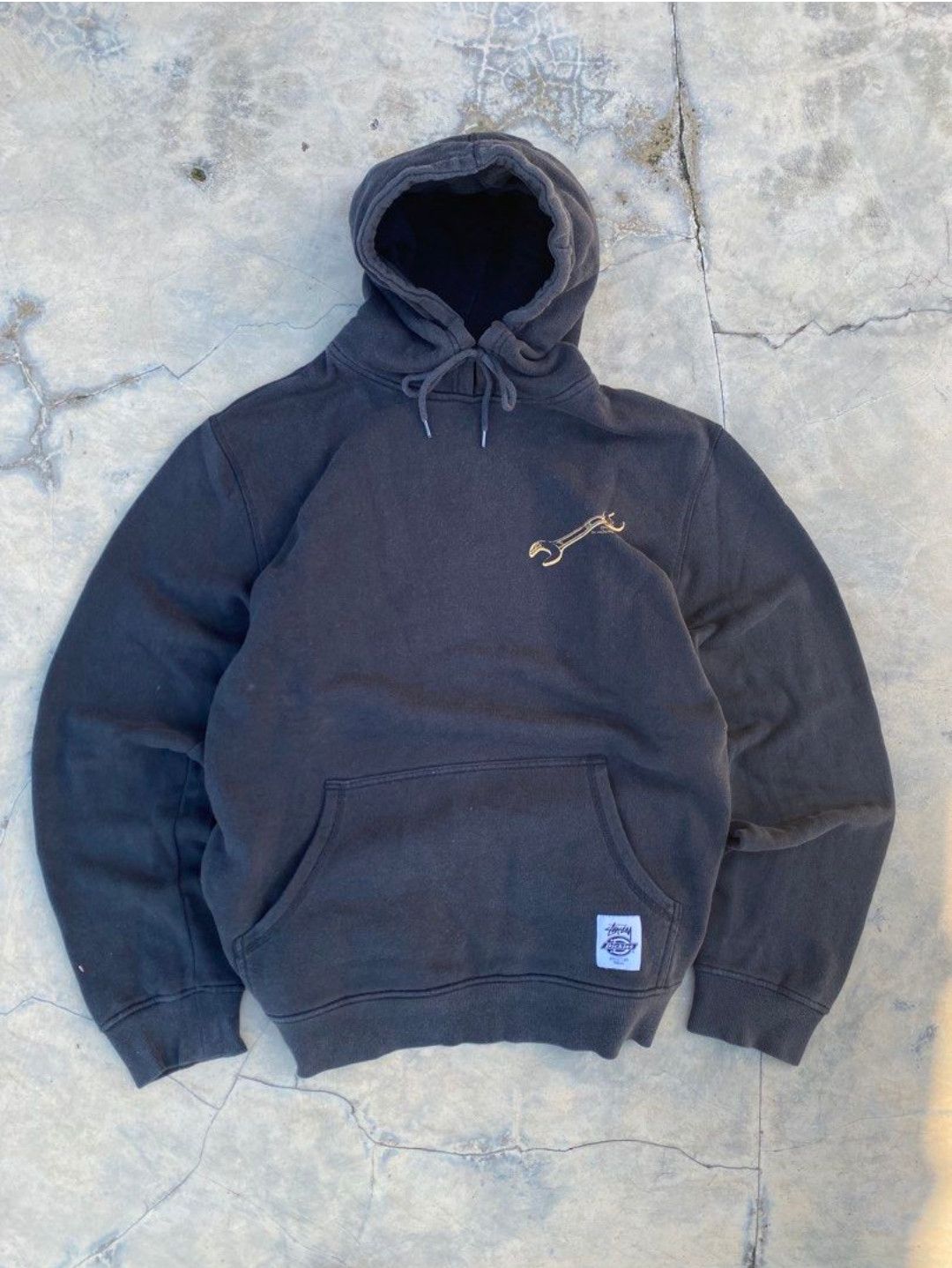 Stussy Vintage Dickies x Stussy Pullover Hoodie Size US L / EU 52-54 / 3 - 2 Thumbnail