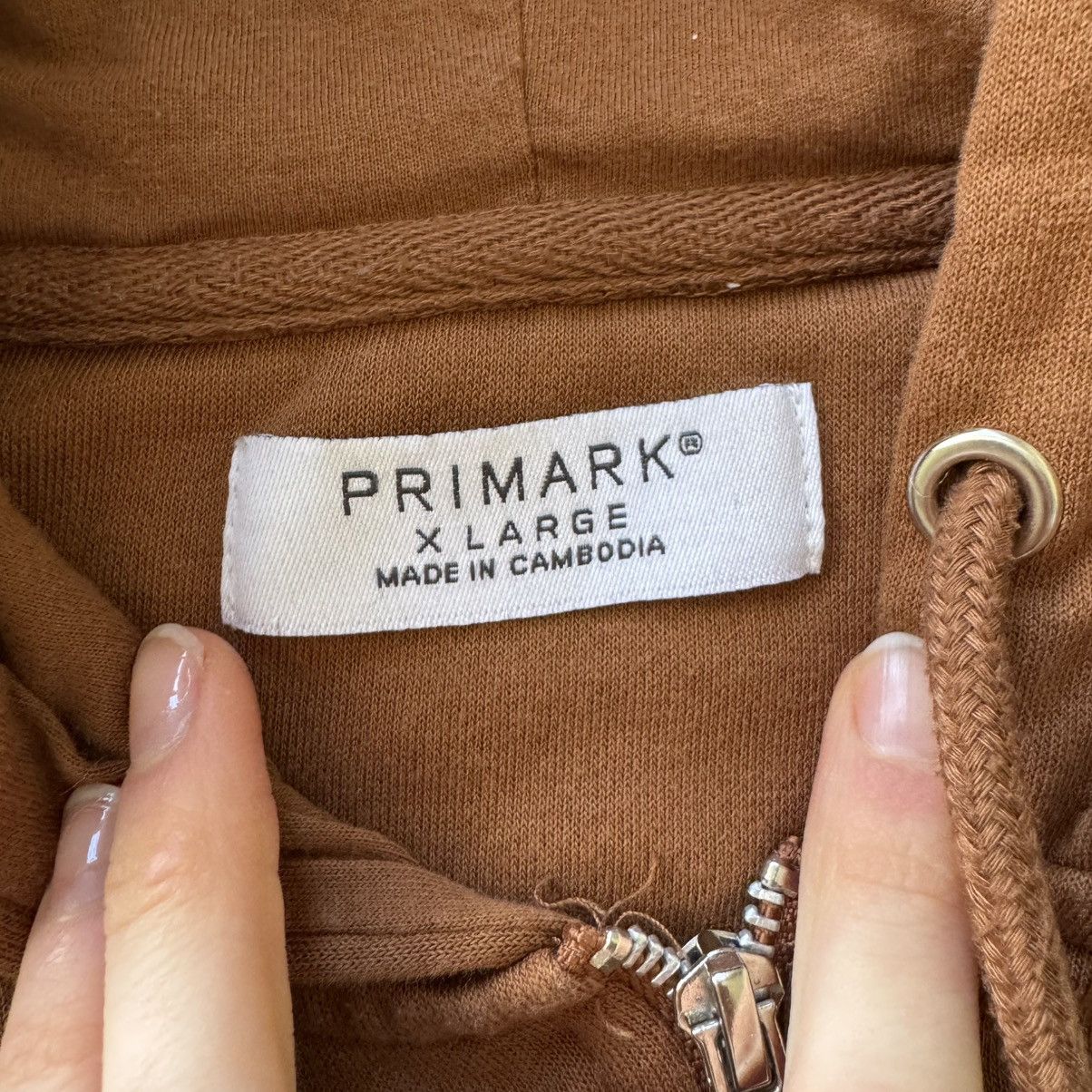 Primark Primark Essential Zip Hoodie Size US XL / EU 56 / 4 - 4 Thumbnail