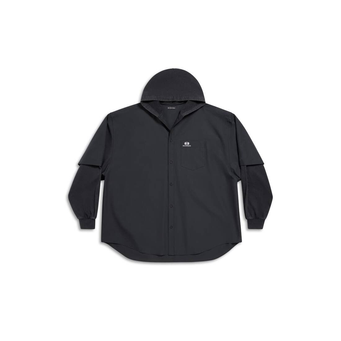 Balenciaga o1bcso1str0725 Unity Sports Icon Patched Shirt Large Fit Size US M / EU 48-50 / 2 - 1 Thumbnail