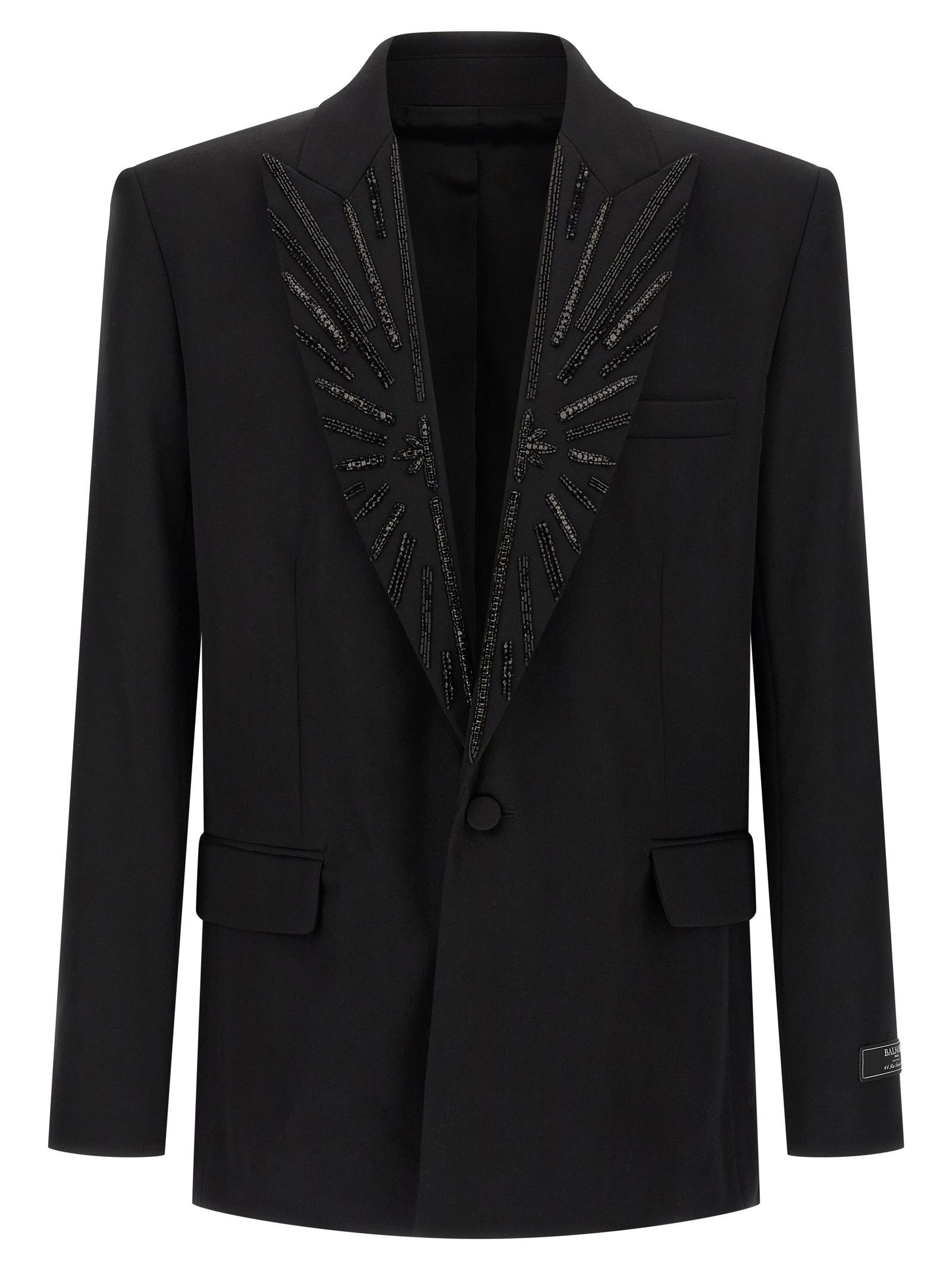Balmain Crystal blazer Size US XXL / EU 58 / 5 - 1 Thumbnail