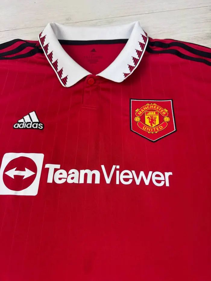 Adidas Adidas Manchester United 2022 2023 Home Shirt Soccer Jersey Size US XXL / EU 58 / 5 - 6 Thumbnail