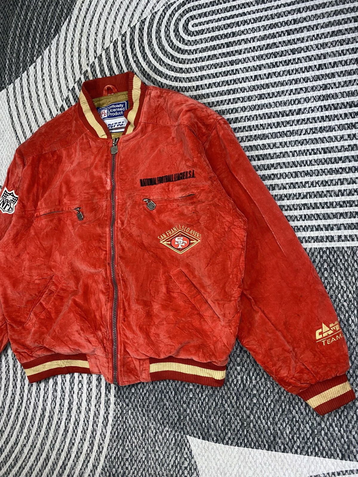 Vintage Camfri NFL San Francisco 49ers League Bomber Jacket