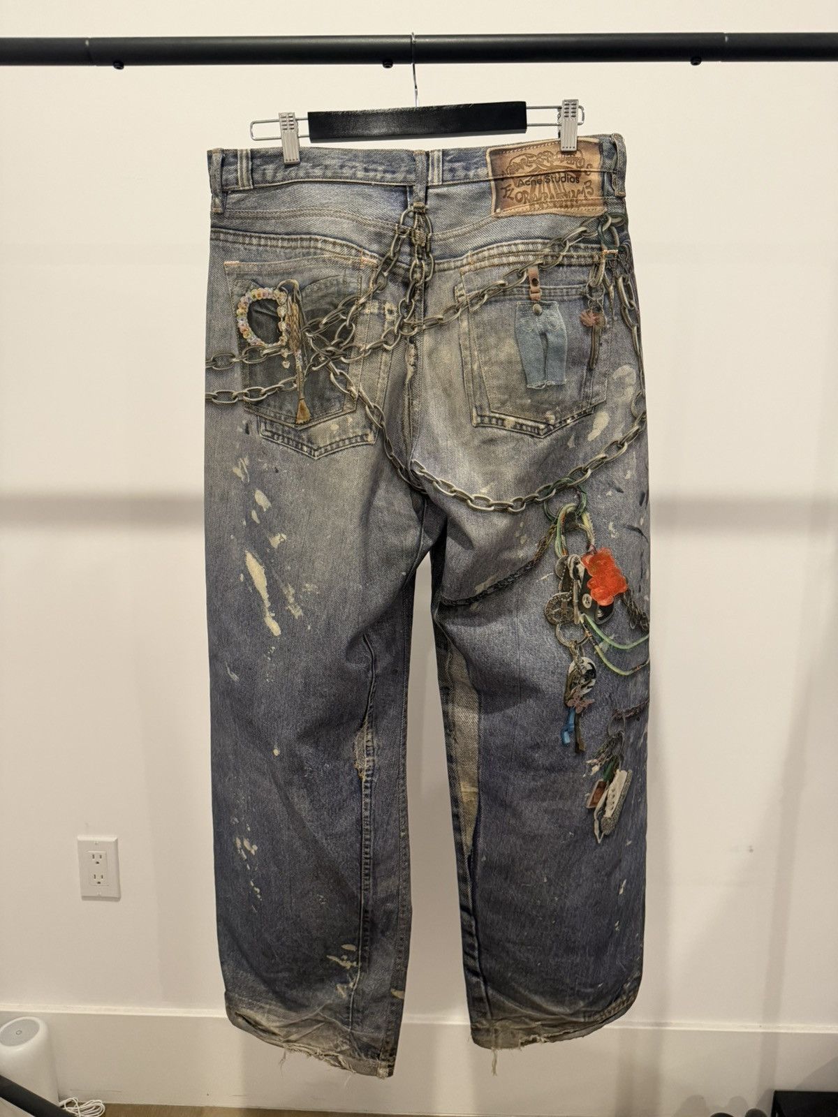 Acne Studios Acne Studios Wallet Chain Detail Pants Size US 32 / EU 48 - 6 Thumbnail