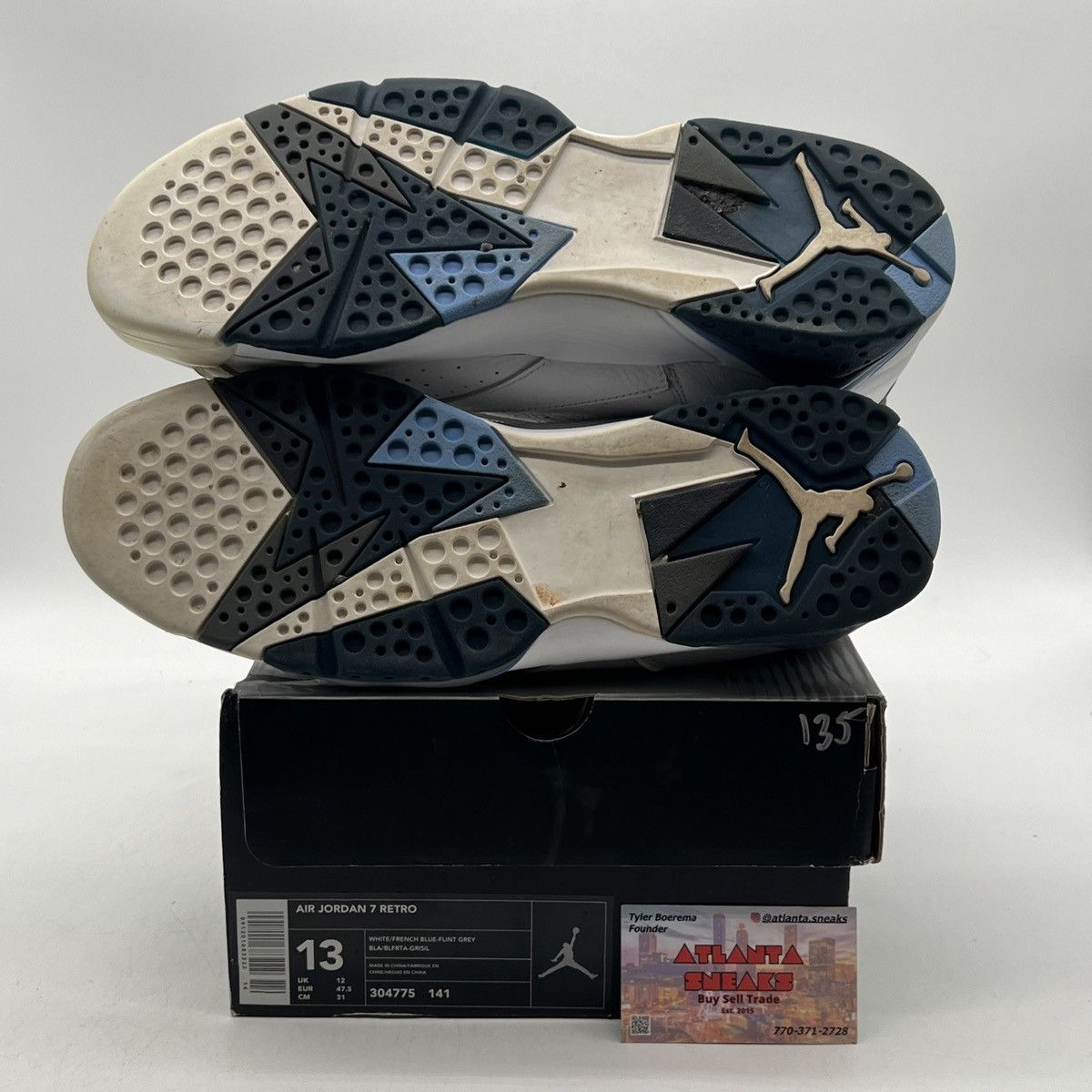 Jordan Brand Air Jordan 7 French blue Size US 13 / EU 46 - 8 Thumbnail