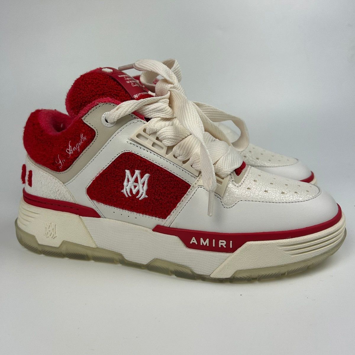 Amiri Amiri MA-1 Varsity Red Sneakers Size US 12 / EU 45 - 1 Thumbnail