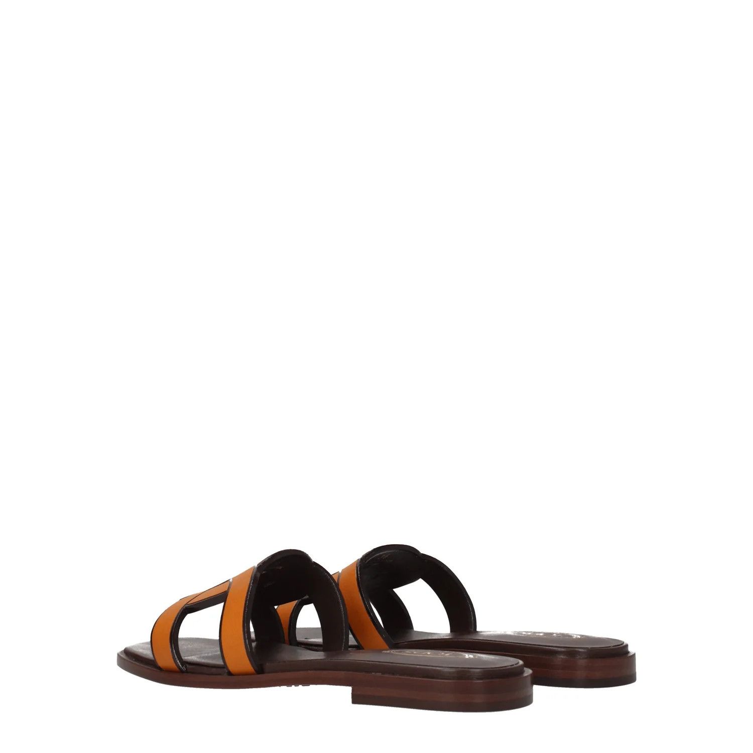 Tod's ob1o1e1224 Leather Clogs in Orange Size US 6 / IT 36 - 4 Thumbnail