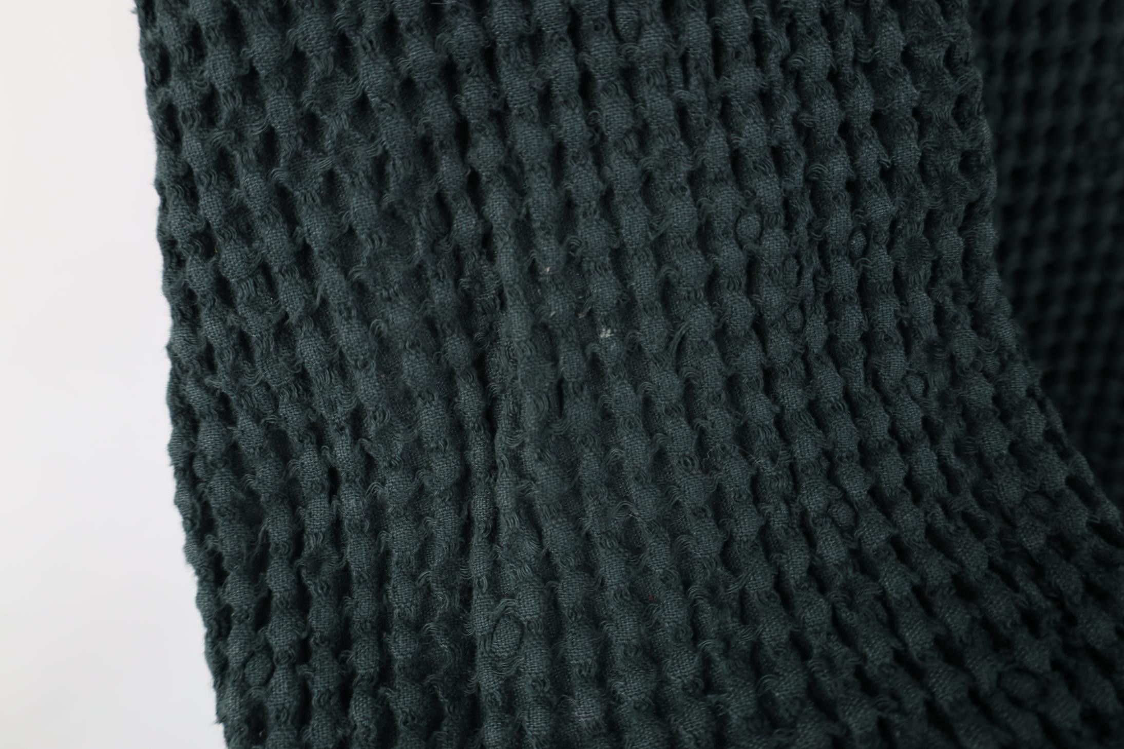 Vintage Vintage 90s Lagenlook Ribbed Knit Cardigan Sweater Green USA Size M / US 6-8 / IT 42-44 - 8 Thumbnail