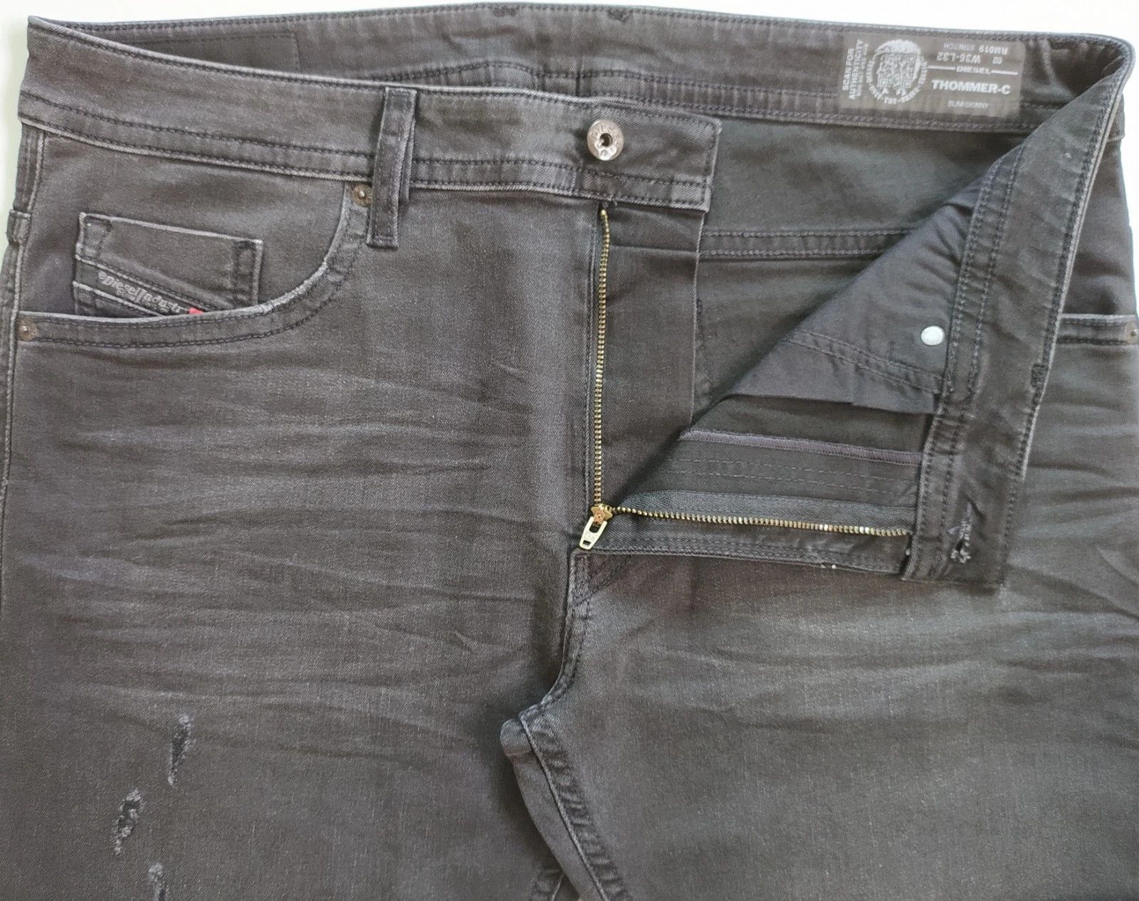 Diesel Diesel THOMMER-C L.32 MENS JEANS T/9612 Size US 36 / EU 52 - 5 Thumbnail