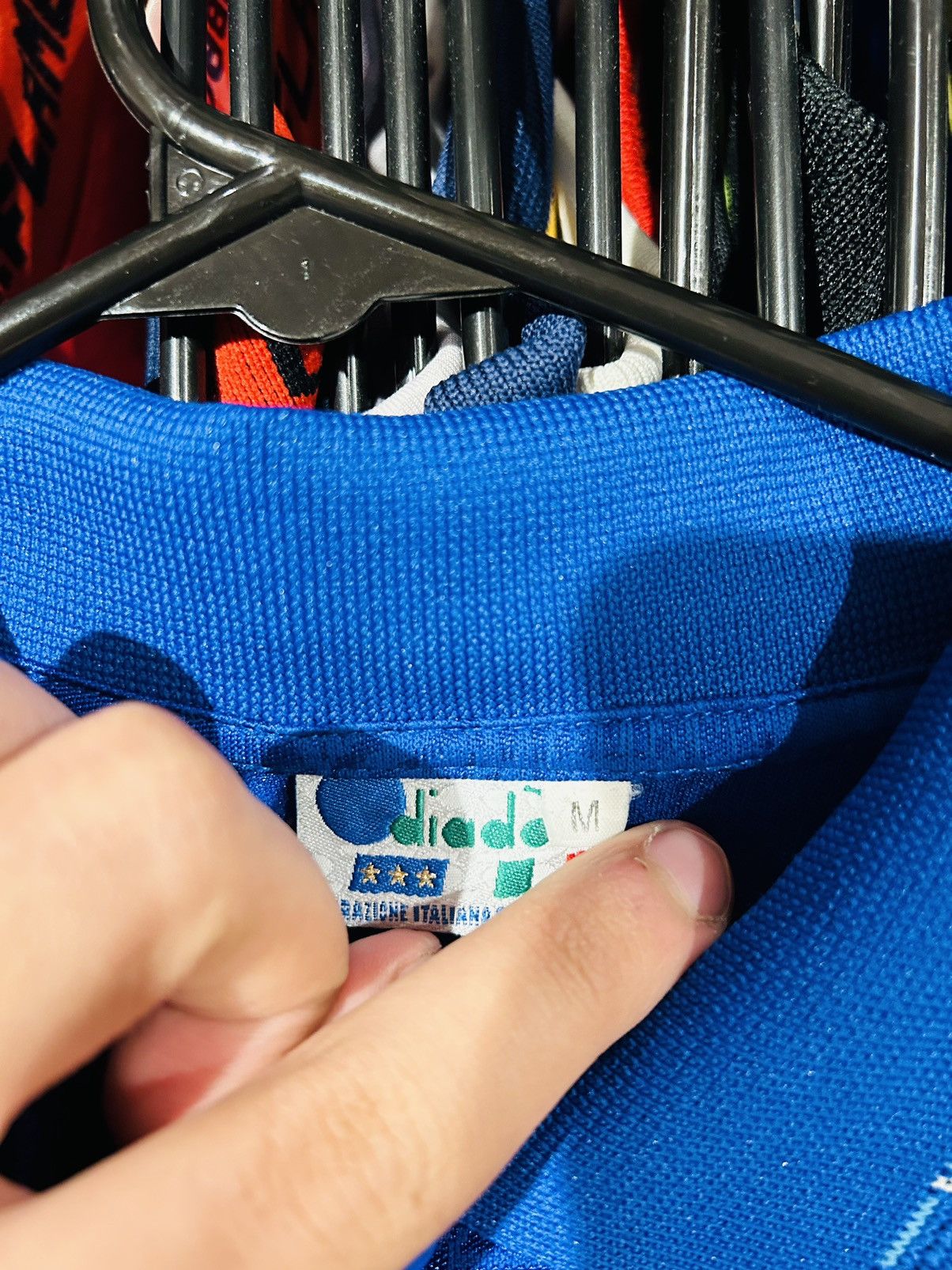 Diadora Italia 1994 home jersey Size US M / EU 48-50 / 2 - 3 Thumbnail