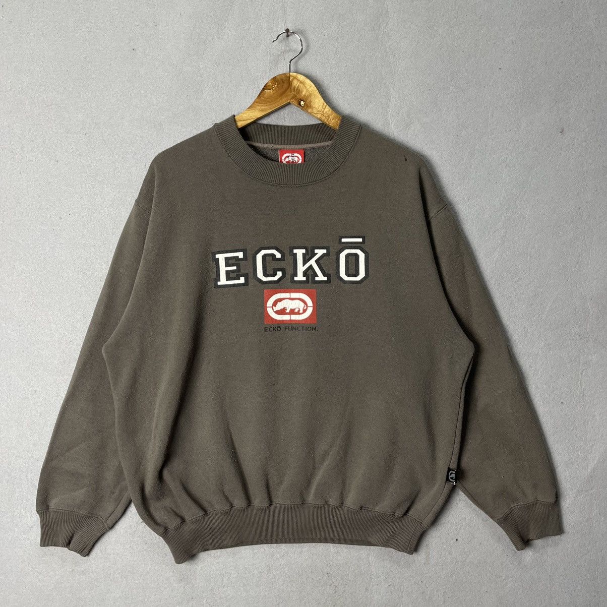 Ecko Unltd. 2000s Ecko Function Logo Crewneck Sweatshirt Size US L / EU 52-54 / 3 - 1 Thumbnail