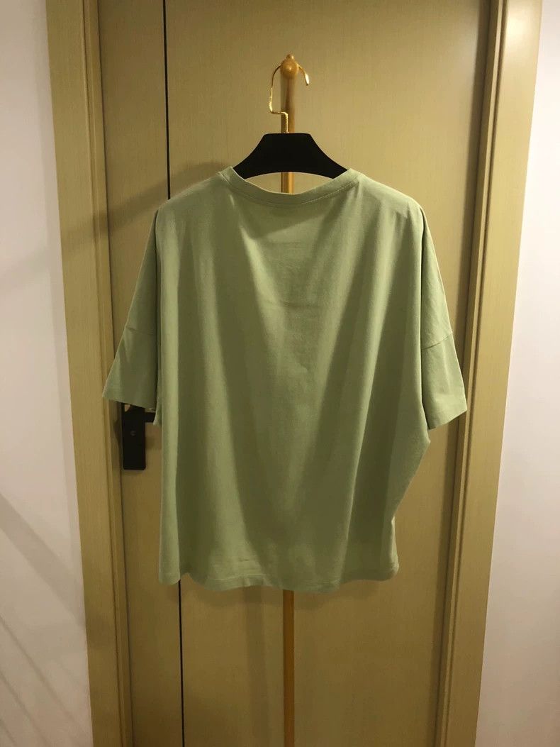 Loewe Loewe Avocado green short-sleeved shirt Size S / US 4 / IT 40 - 2 Thumbnail