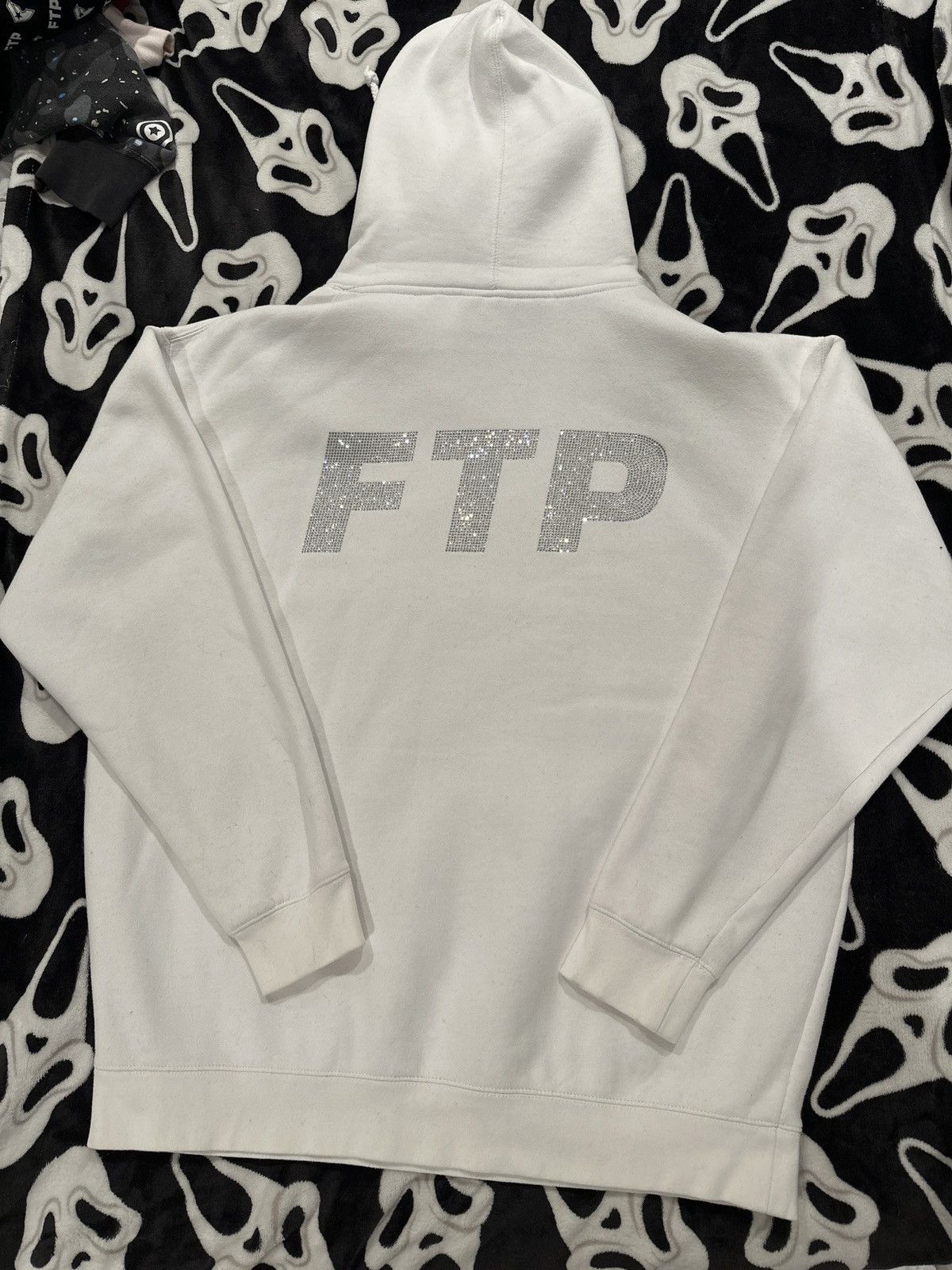 Fuck The Population FTP Rhinestone Hoodie Size US XL / EU 56 / 4 - 1 Thumbnail