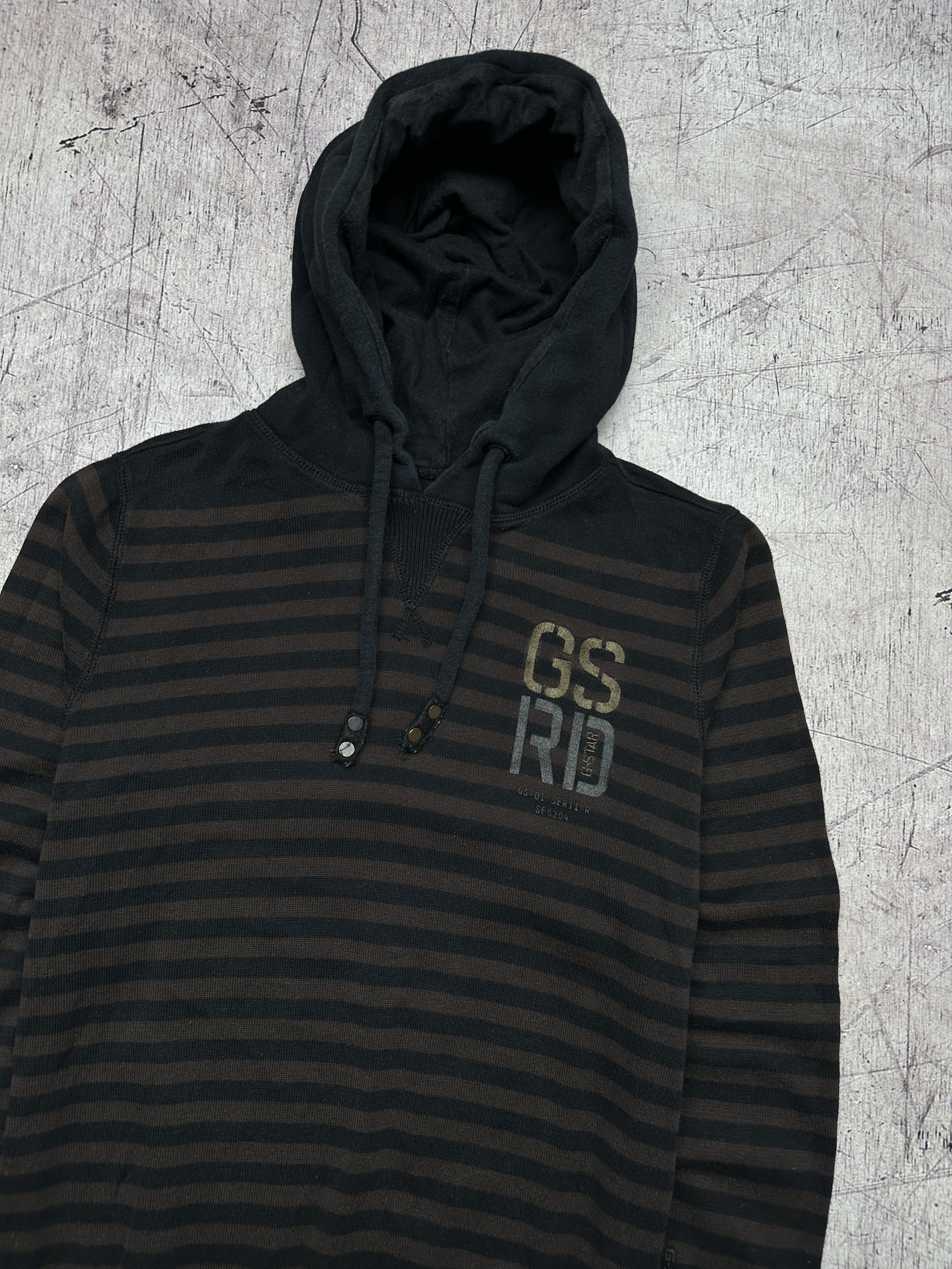 G-Star G Star Raw Vintage Mens Knit Hoodie Size US M / EU 48-50 / 2 - 2 Thumbnail
