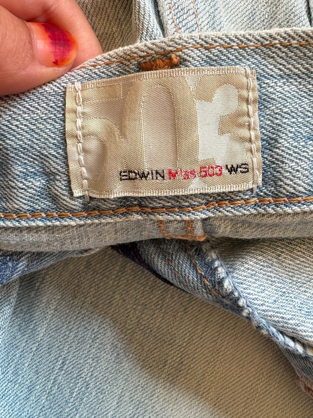 Edwin × Japanese Brand Vintage Edwin 503 Mud Wash Bootcut Flare Jeans Size US 30 / EU 46 - 12 Thumbnail