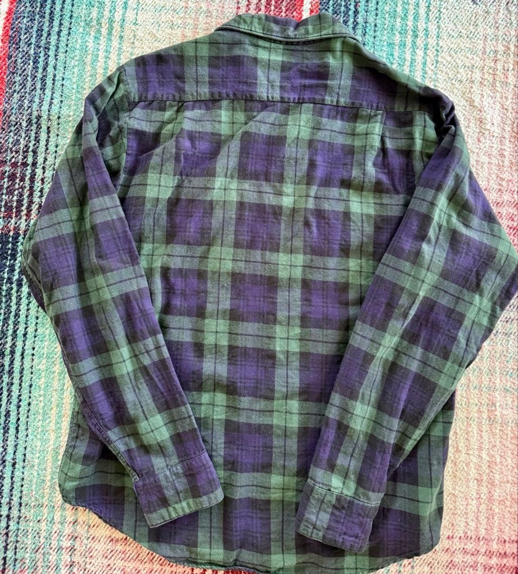 Sears 50s Sears Hunt Club Blue/Green Loop Collar Wool Workshirt M Size US M / EU 48-50 / 2 - 4 Thumbnail