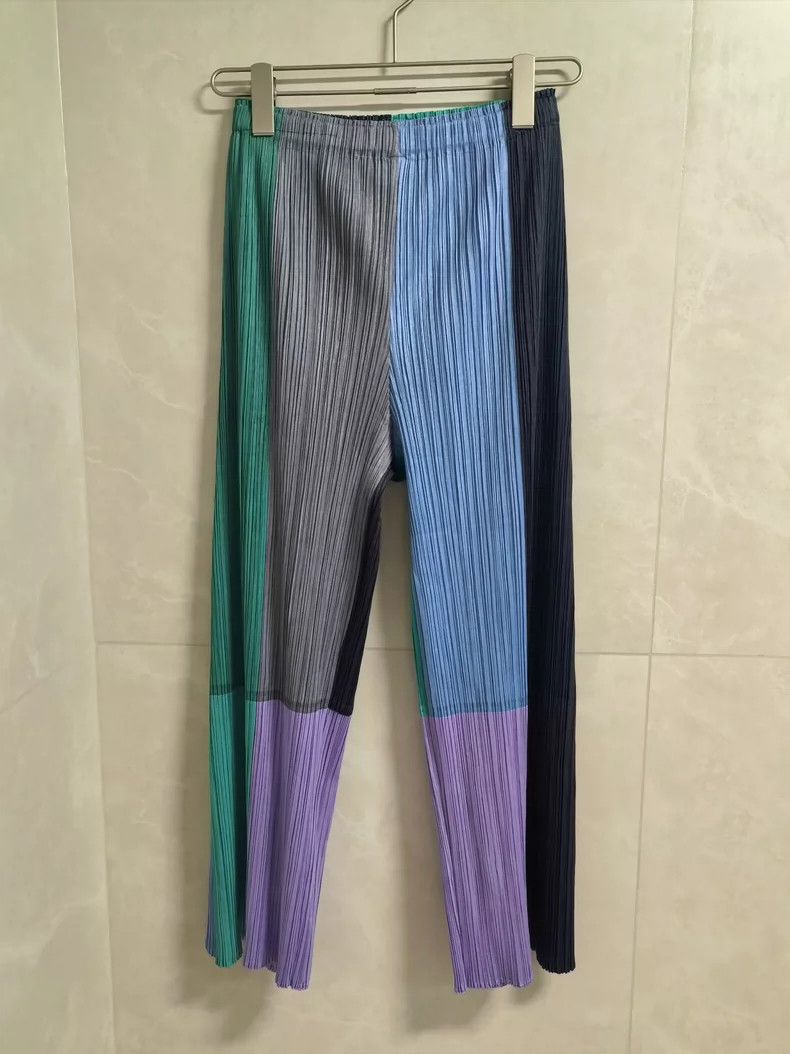 Issey Miyake issey miyake size:3 Color block trousers Size 42" / US 20 - 1 Thumbnail