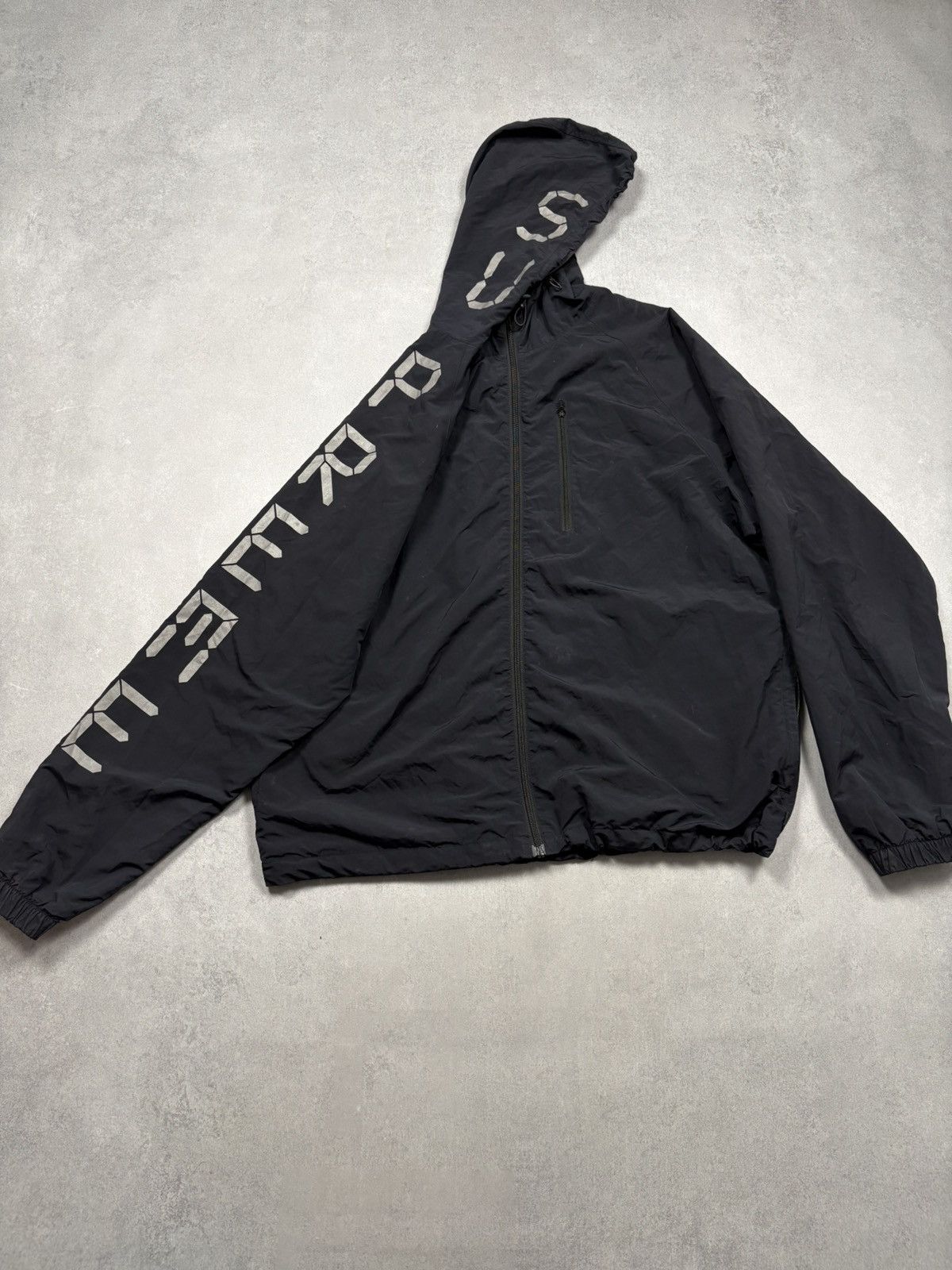 Supreme Supreme AW24 Digital Logo Track Zip Jacket Black Size L Y2K Size US L / EU 52-54 / 3 - 23 Thumbnail