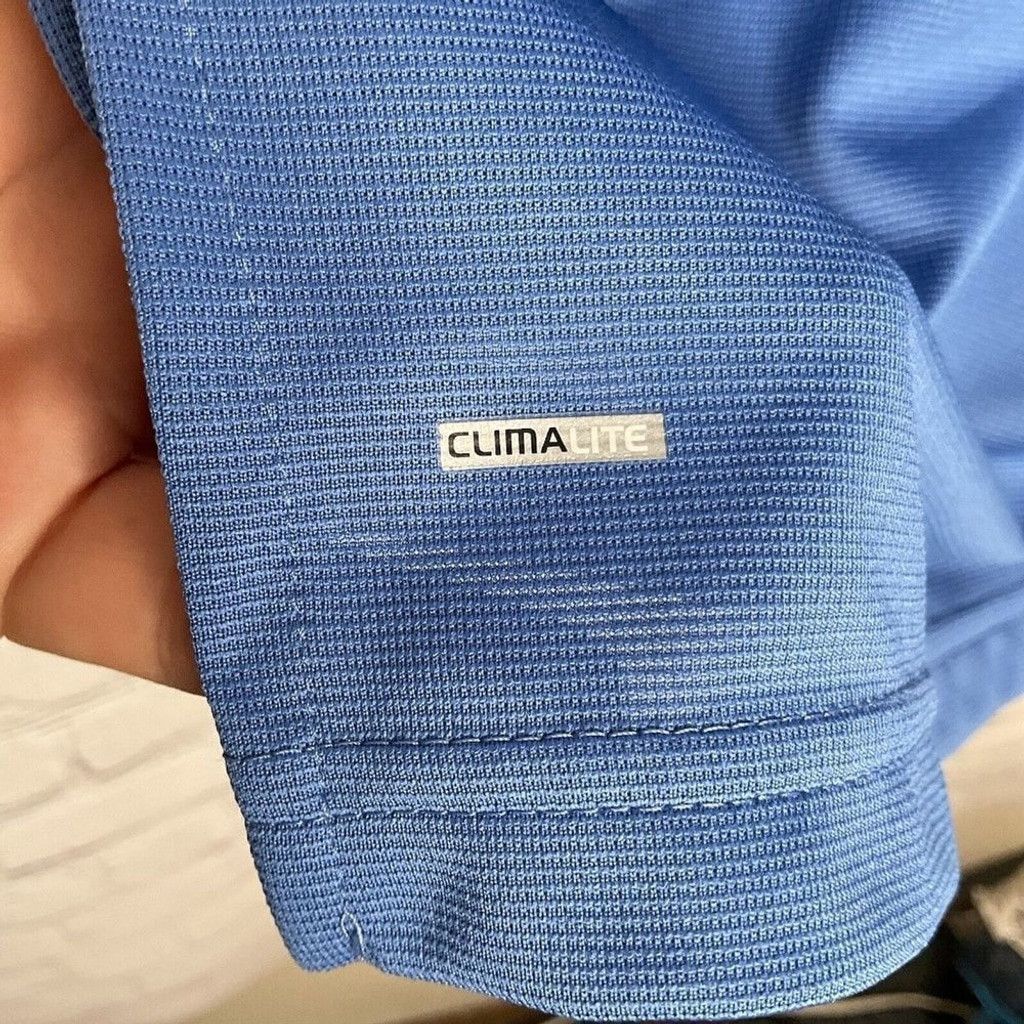 Adidas NWOT Adidas ClimaLite Logo Short Slv. Golf Polo Shirt Men XL Size US XL / EU 56 / 4 - 3 Thumbnail