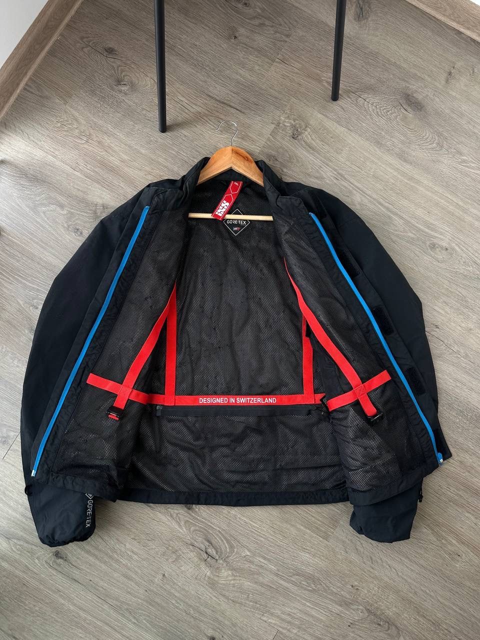 Japanese Brand × Vintage Vintage Japanese Black IXS Gore-Tex Jacket Size US M / EU 48-50 / 2 - 7 Thumbnail