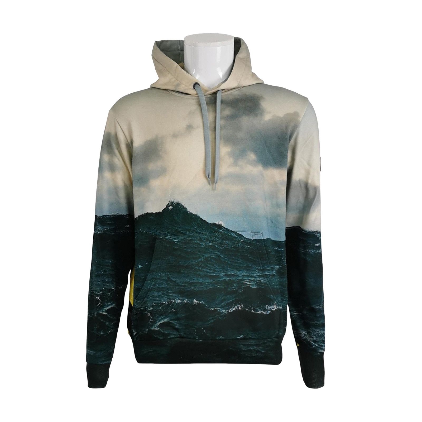 Burberry Burberry Wave Print Hoodie Size M Size US M / EU 48-50 / 2 - 1 Thumbnail