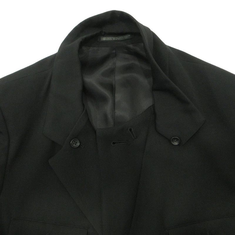 Yohji Yamamoto Yohji Yamamoto POUR HOMME/Wool Tailored/Jacket Size US M / EU 48-50 / 2 - 3 Thumbnail