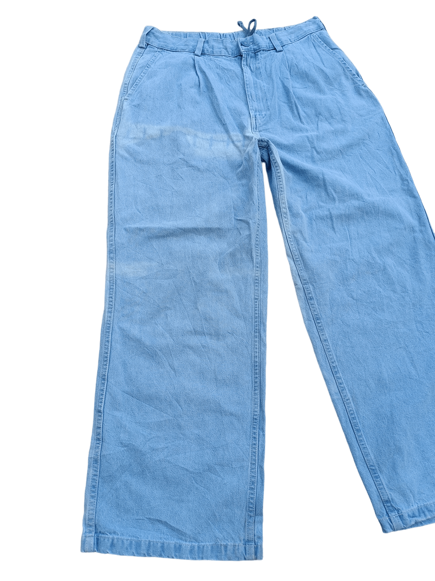 Japanese Brand Vintage Japanese Gu Baggy Style Flare Jeans 30x30 Size US 32 / EU 48 - 6 Thumbnail