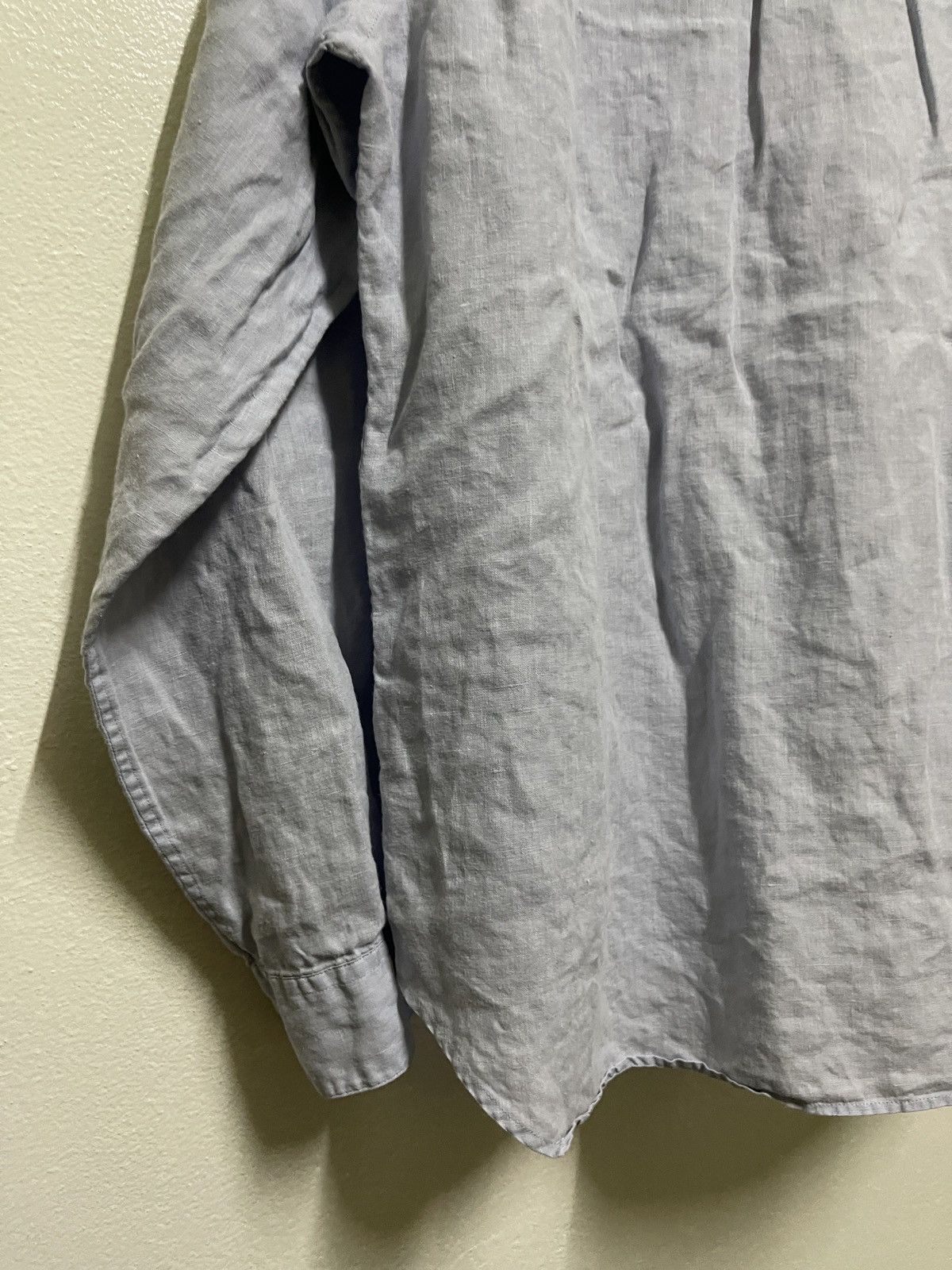 Margaret Howell Margaret Howell Linen Shirt Long Sleeve Size US L / EU 52-54 / 3 - 9 Thumbnail
