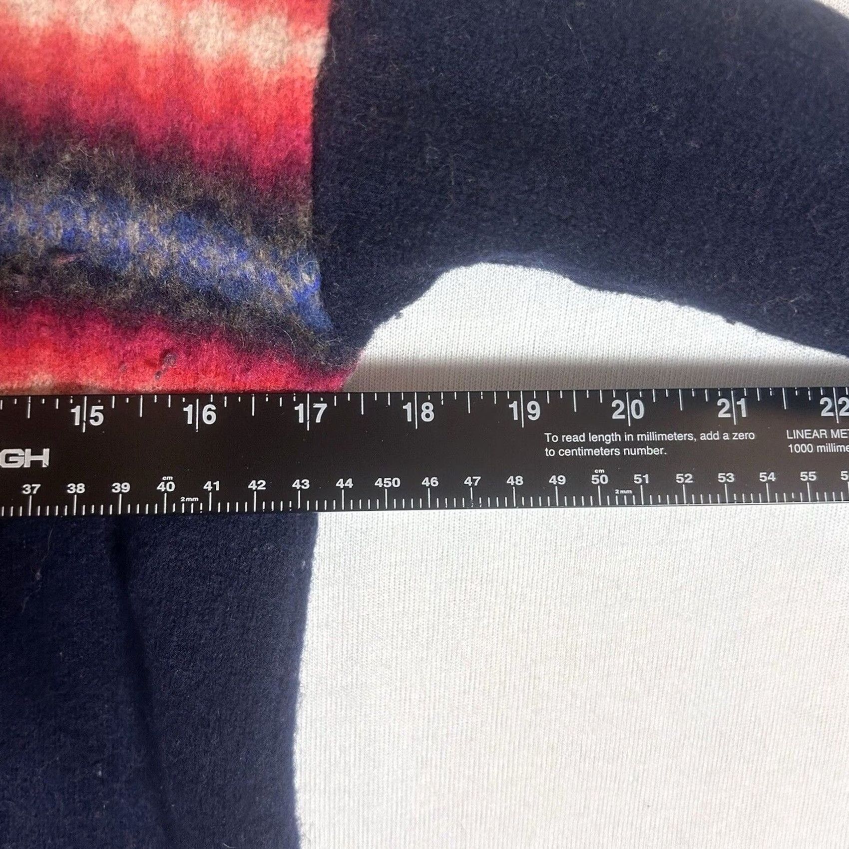 Gap VINTAGE Gap Cardigan Sweater Womens Small Long Sleeve Button Down Blue Aztec Style Knit Size S / US 4 / IT 40 - 6 Thumbnail