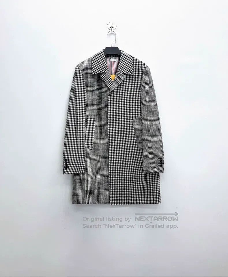 Thom Browne Thom Browne Linen Blend Long Coat Size US S / EU 44-46 / 1 - 1 Thumbnail