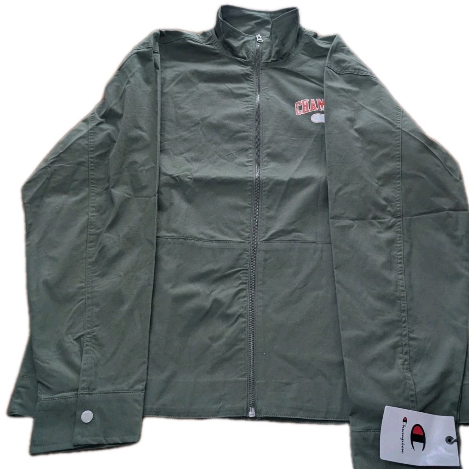 Champion Champion Lightweight Sideline Jacket Mens M Green NWT Size US M / EU 48-50 / 2 - 4 Thumbnail